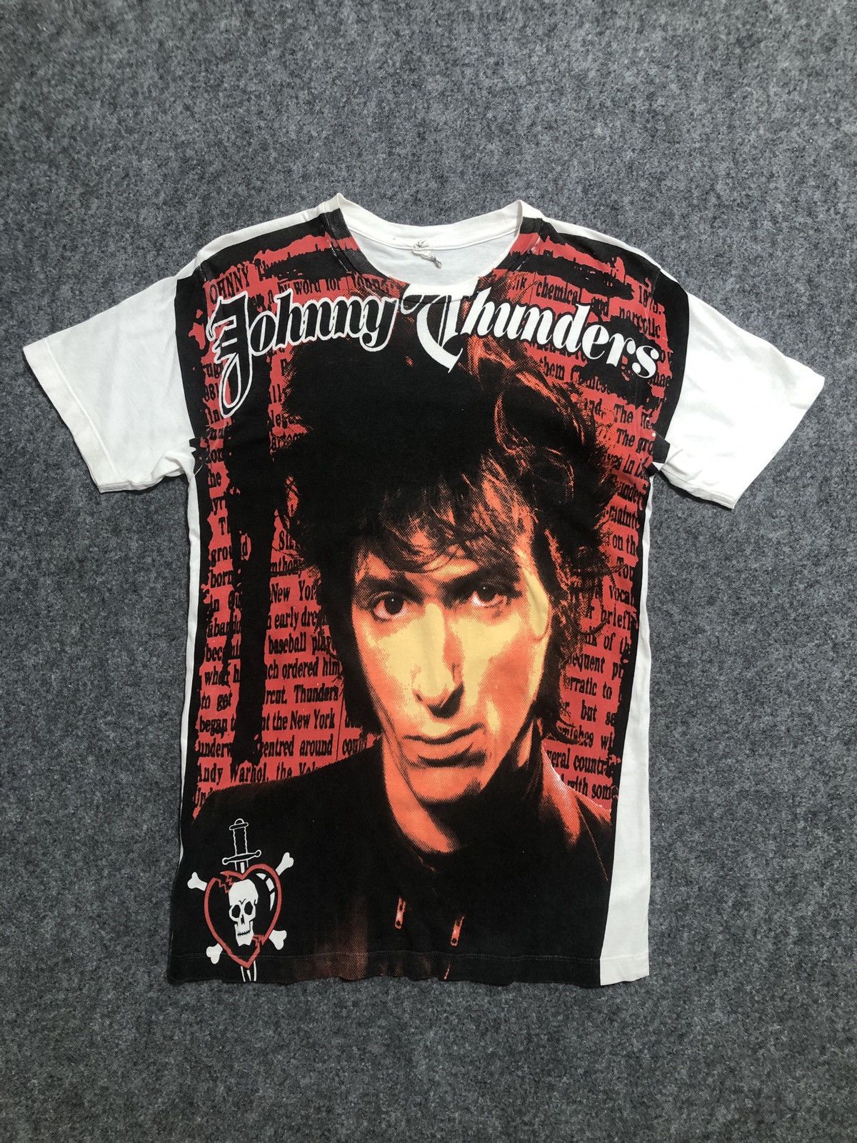 Vintage Vintage Johnny Thunder All Over Print T-Shirt Size US S / EU 44-46 / 1 - 1 Thumbnail