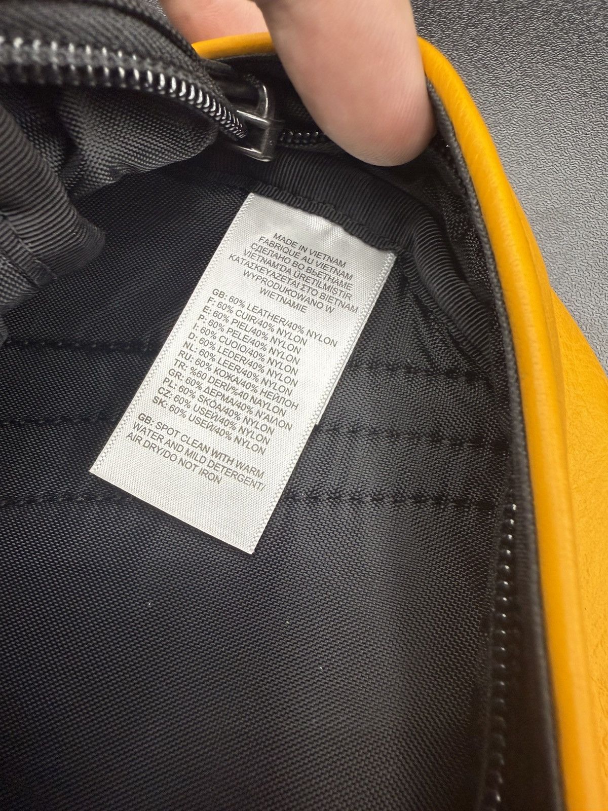 Supreme Supreme The North Face Yellow Leather Fanny Roo Lumber Pack Size ONE SIZE - 8 Thumbnail
