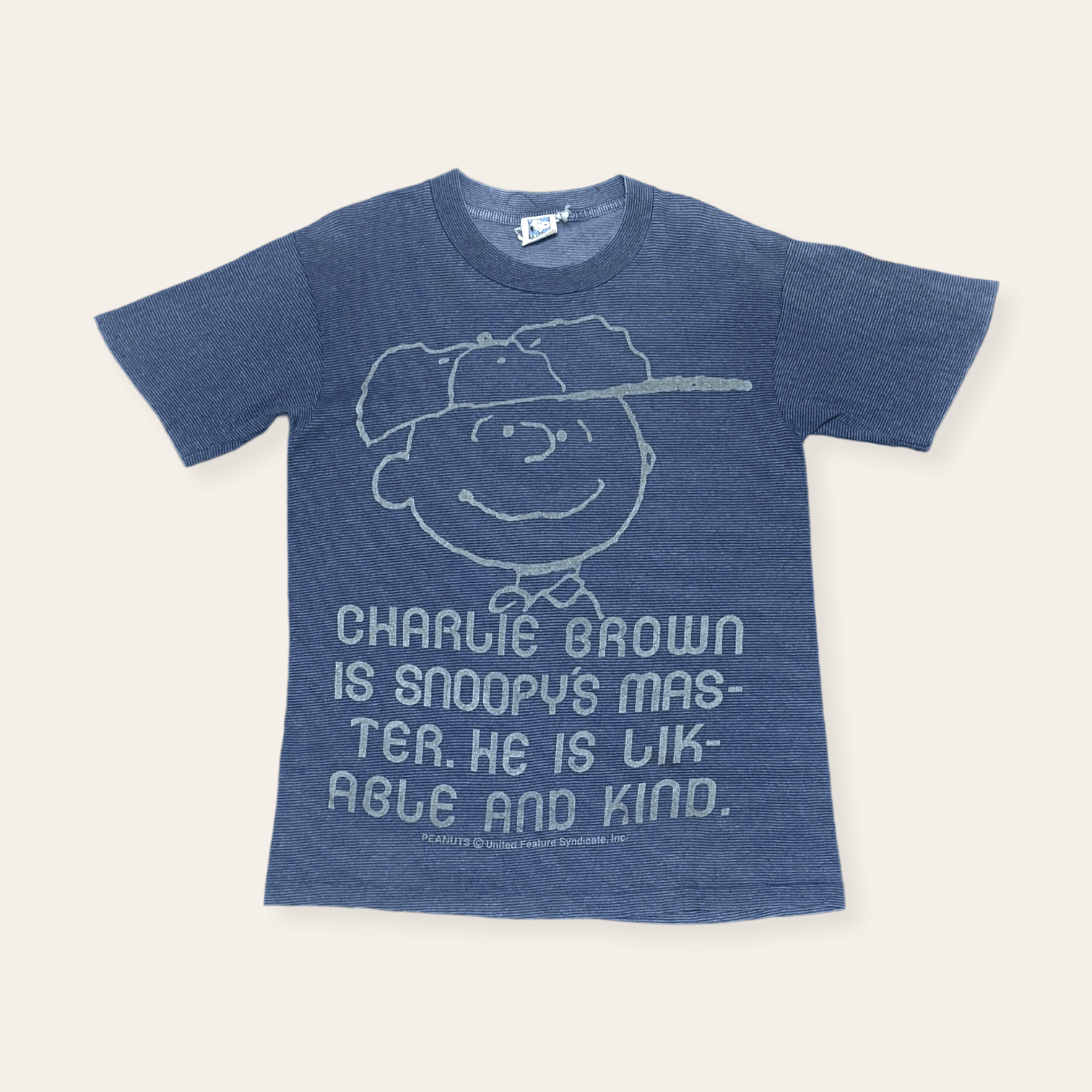 Cartoon Network × Disney × Vintage Vintage 70s/80s Peanuts Charlie Brown Snoopy T shirt Size US M / EU 48-50 / 2 - 1 Thumbnail