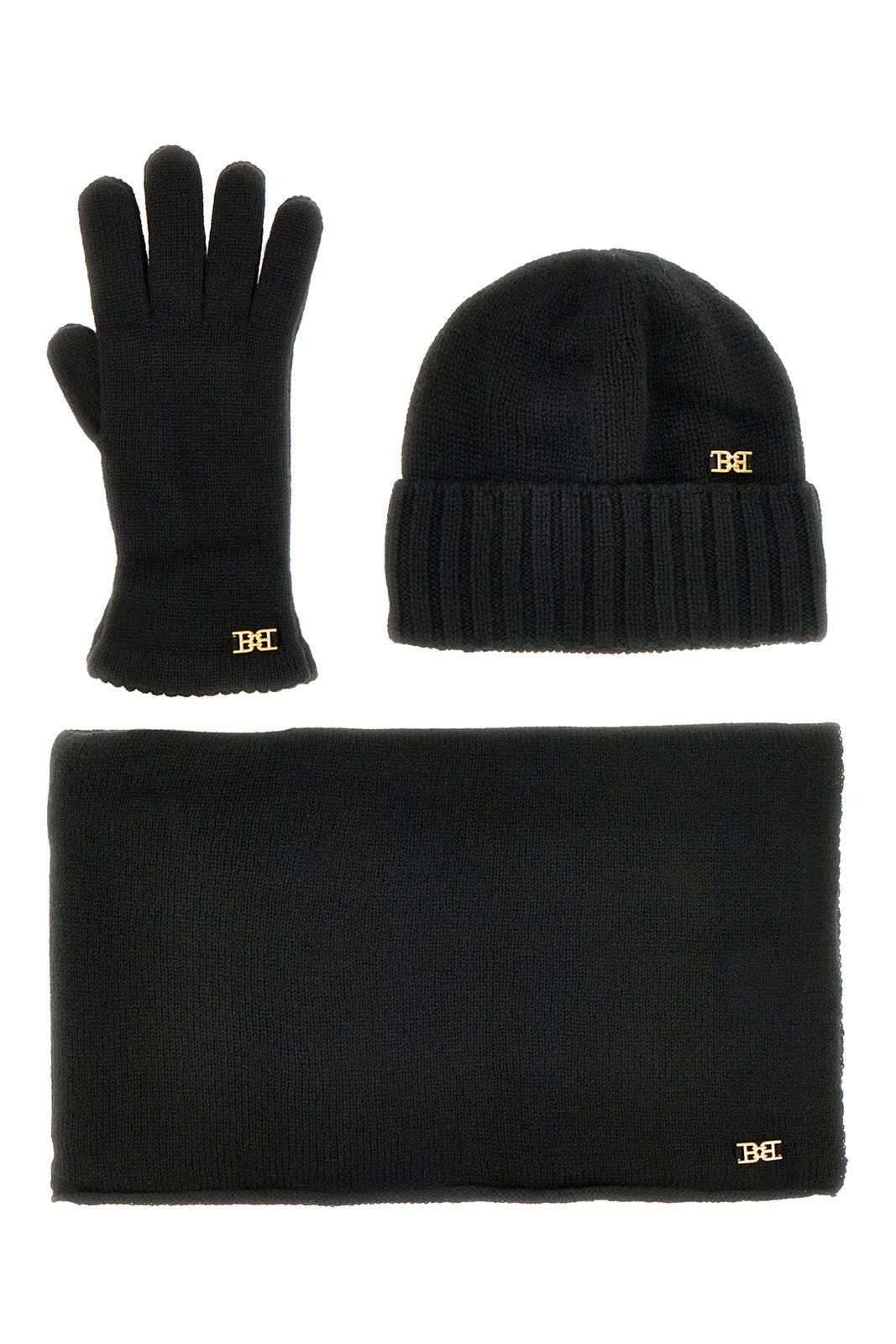 Bally o1y0725 Size : OS / Logo Scarf Set in Black Size ONE SIZE - 1 Thumbnail