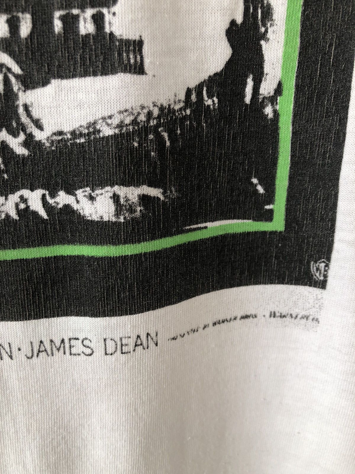 Vintage Vintage 80s James Dean GIANT Western Movie Size US L / EU 52-54 / 3 - 9 Thumbnail