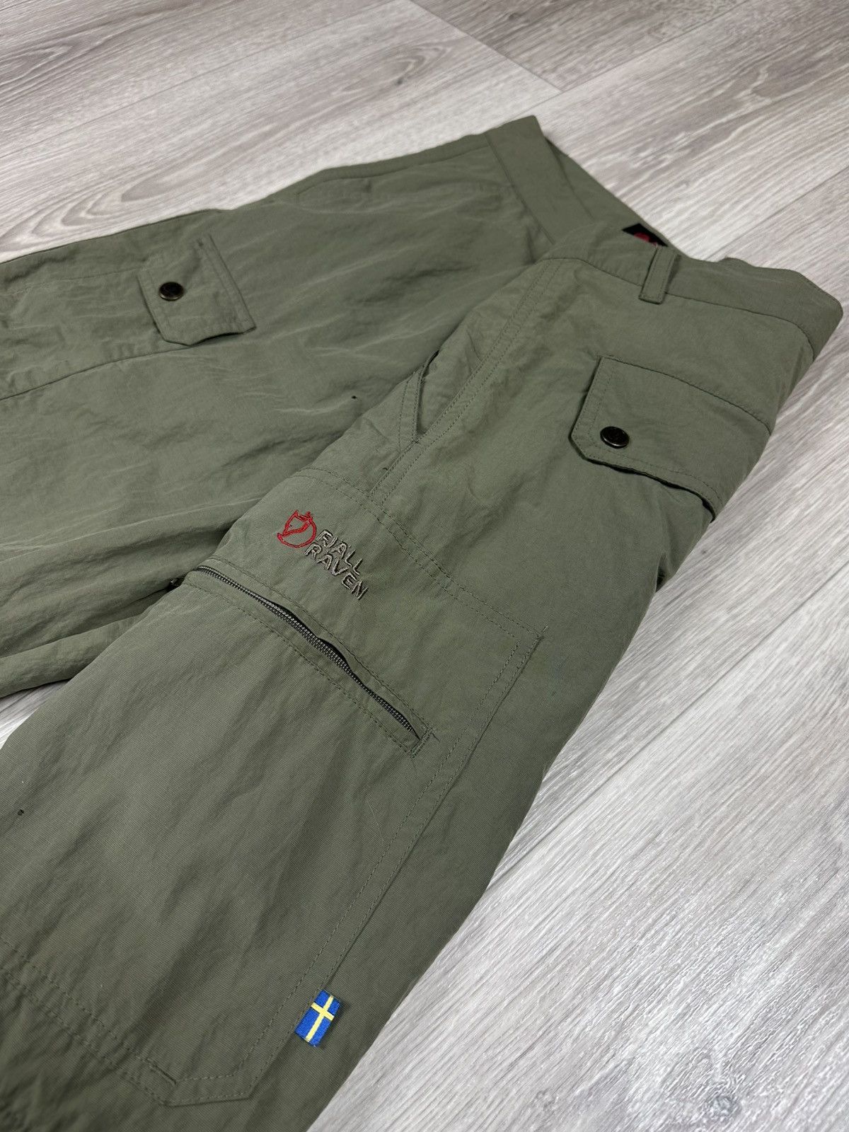 Fjallraven Vintage Fjallraven 3 in 1 Transformer Outdoor Olive Pants Size US 34 / EU 50 - 3 Thumbnail