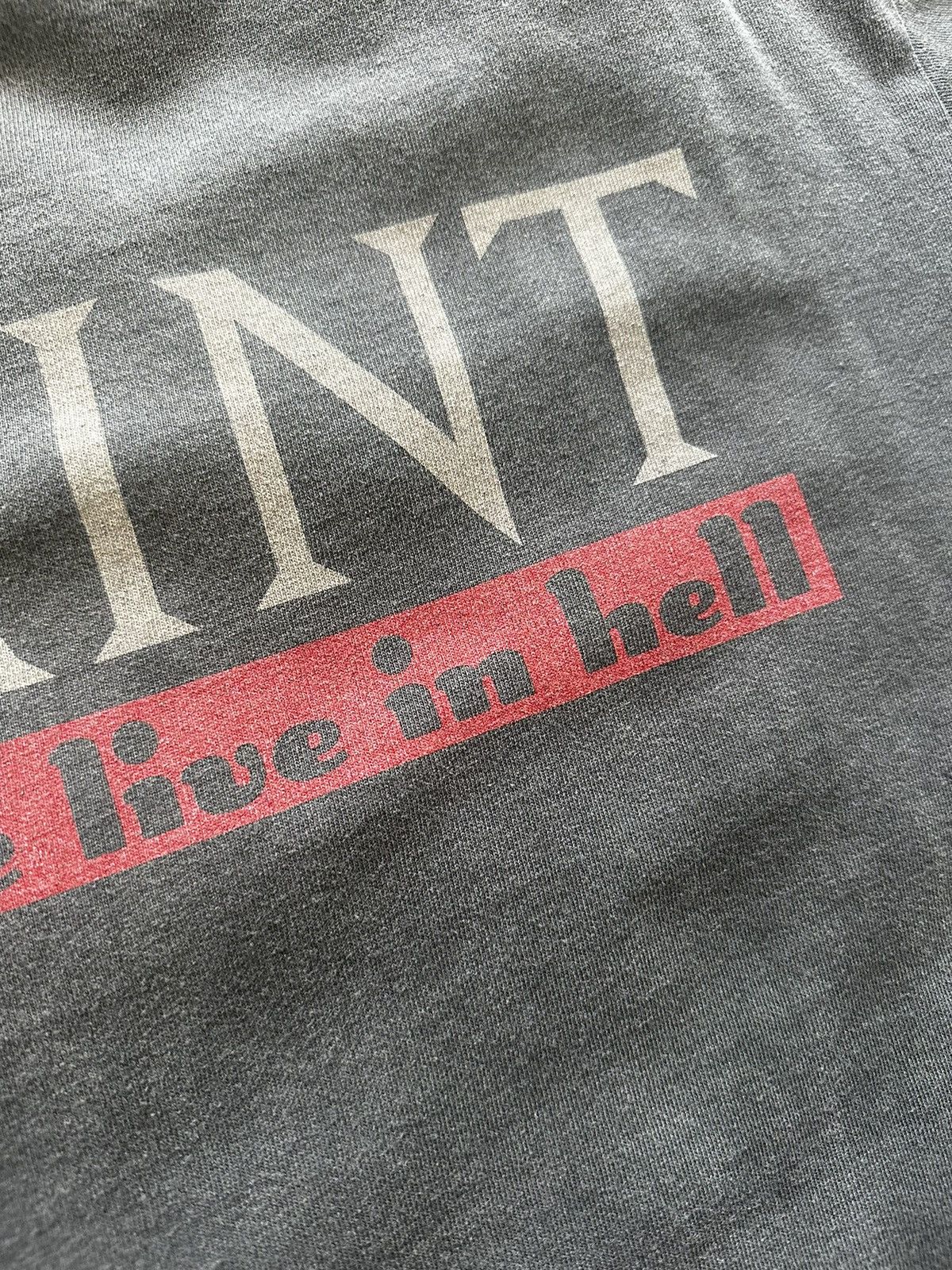 Saint Michael Saint Michael’s SAINT LIVE IN HELL T Shirt Size US L / EU 52-54 / 3 - 9 Thumbnail