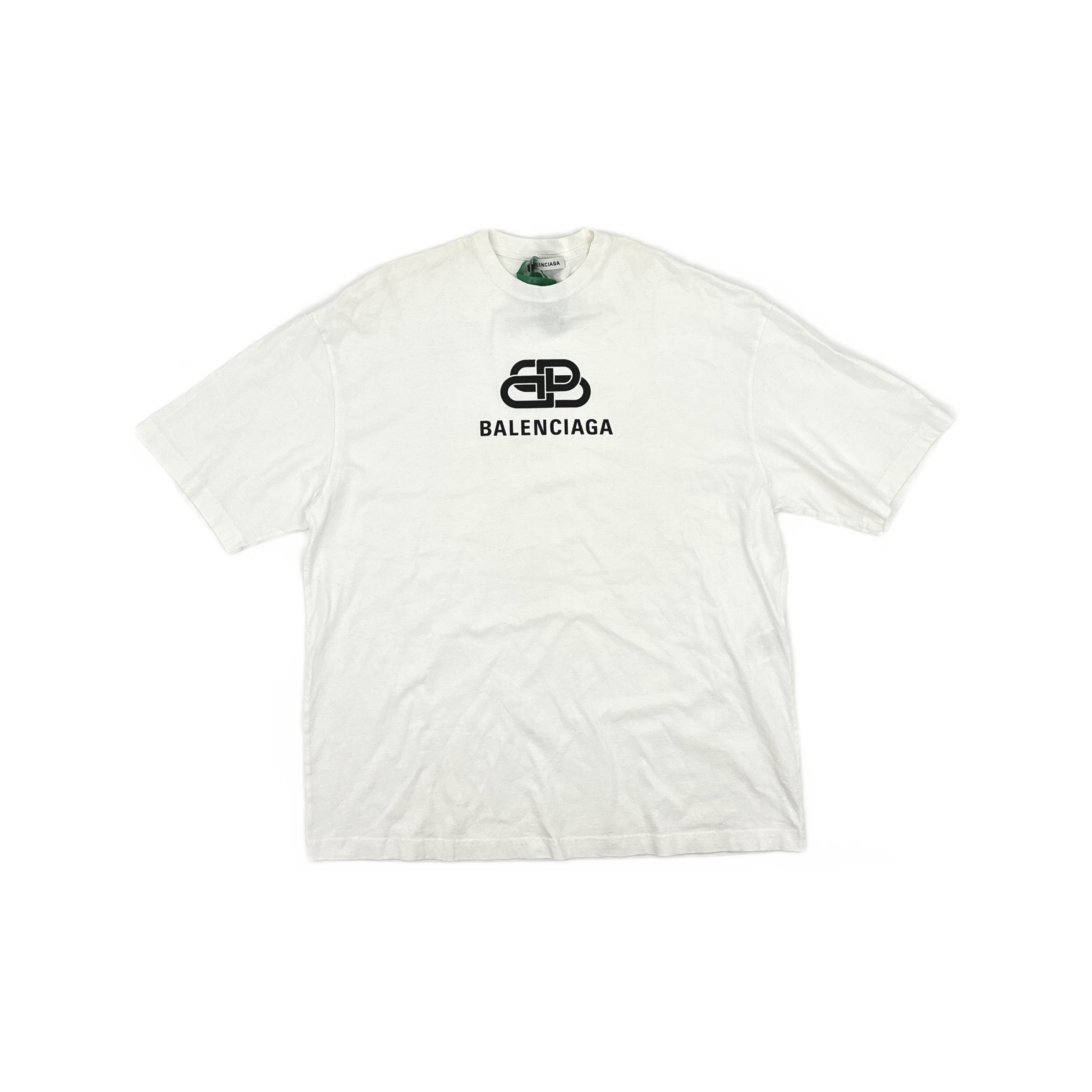 Balenciaga Balenciaga BB Logo T-Shirt Size M Size M / US 6-8 / IT 42-44 - 1 Thumbnail