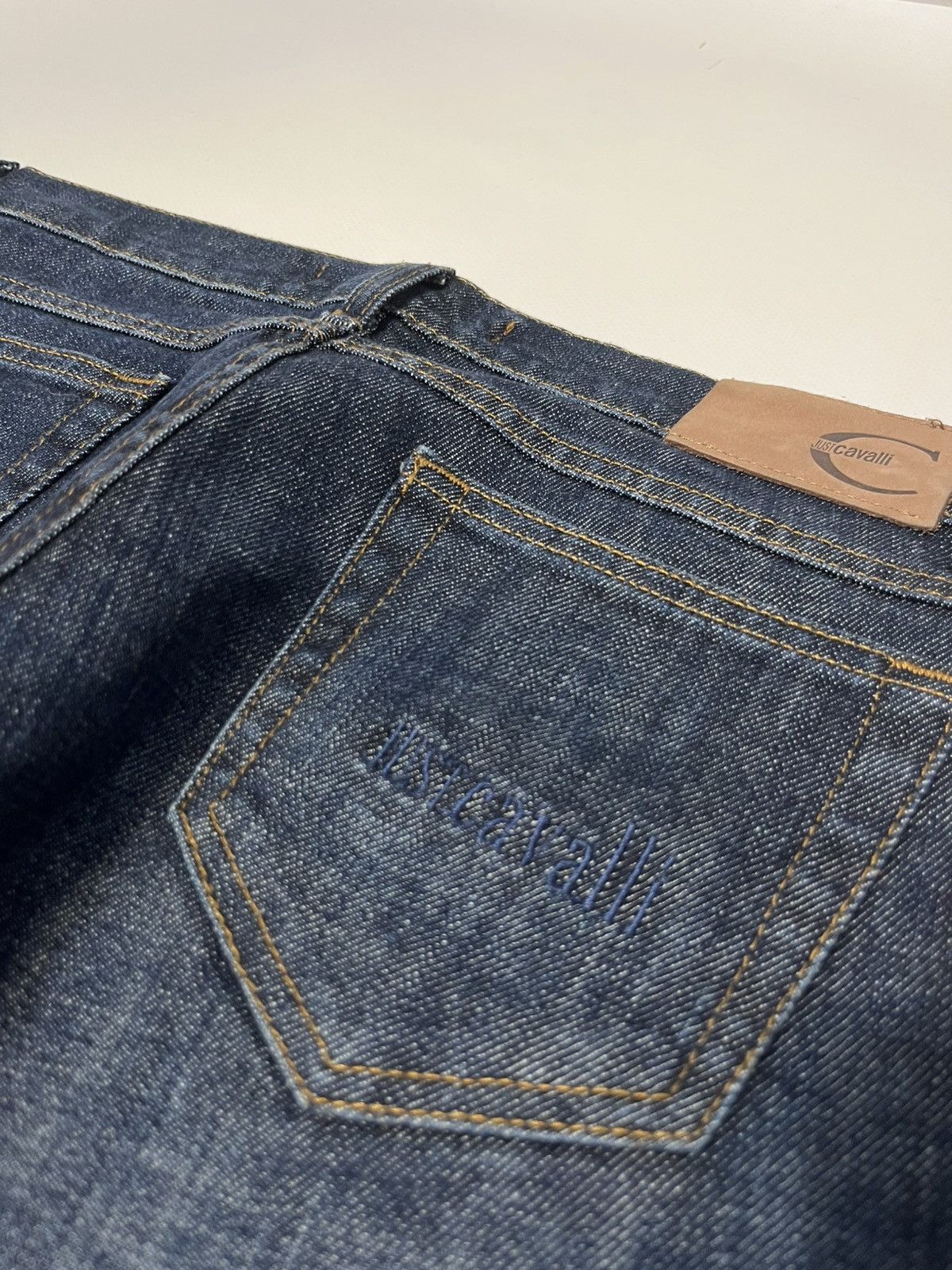 Japanese Brand × Just Cavalli × Roberto Cavalli Vintage Just Cavalli Glamour Y2K Jeans Size 29" - 9 Thumbnail