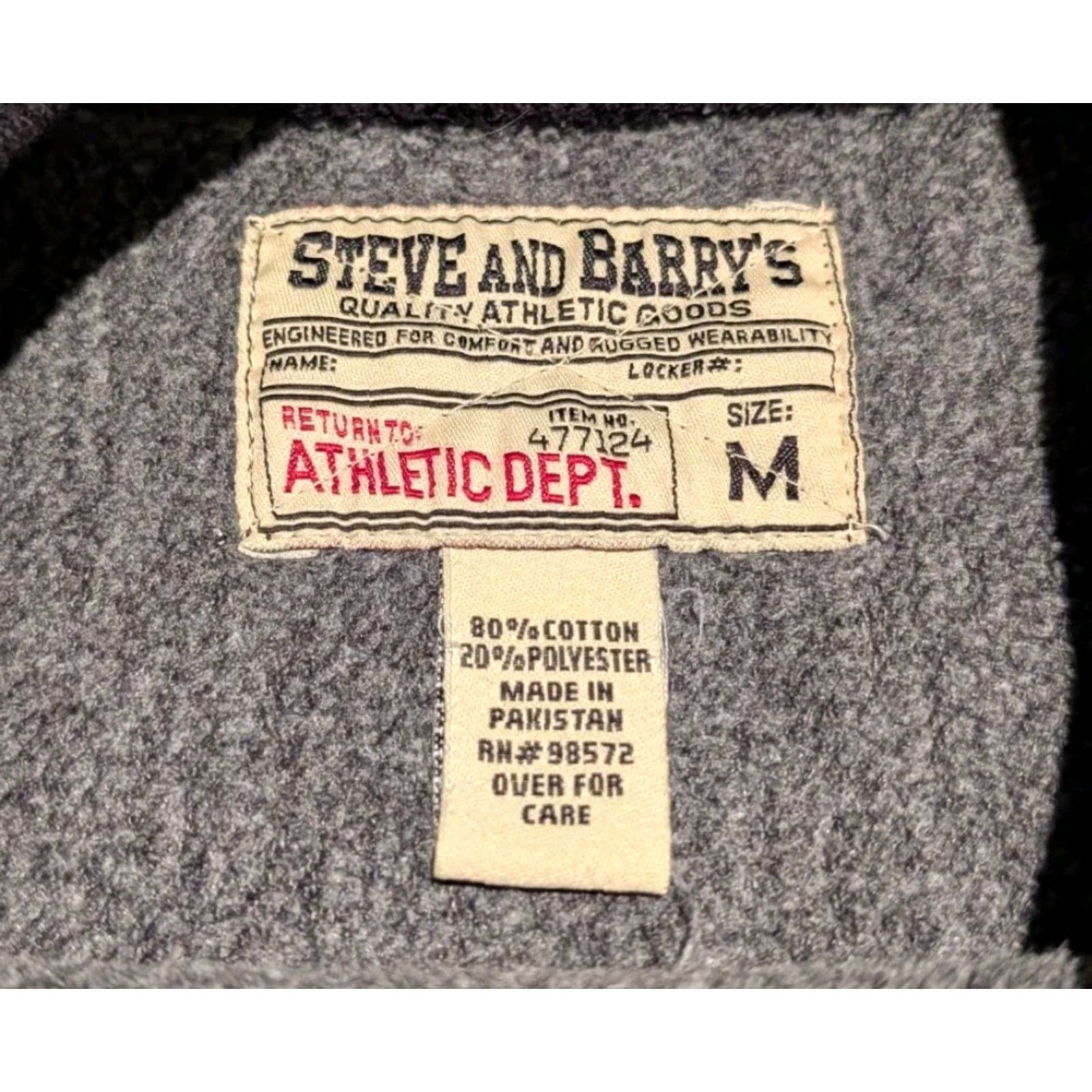 Vintage VINTAGE Steve & Barry's Detroit Crewneck Reverse Weave Sweatshirt Shirt M Black Mens 90s Detroit Team Logo Embroidered Heavyweight Pullover Size US M / EU 48-50 / 2 - 7 Thumbnail