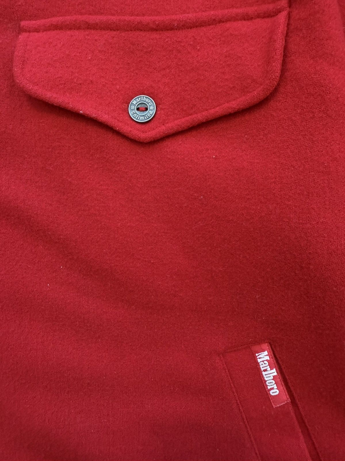 Marlboro Reversible Marlboro Wool Zip Jacket Size US M / EU 48-50 / 2 - 7 Thumbnail