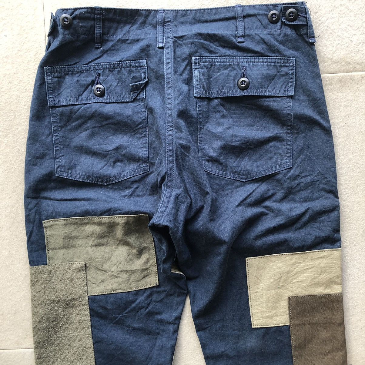 Designer × Orslow OrSlow Pacthwork denim japanese brand made in japan Size US 30 / EU 46 - 13 Thumbnail