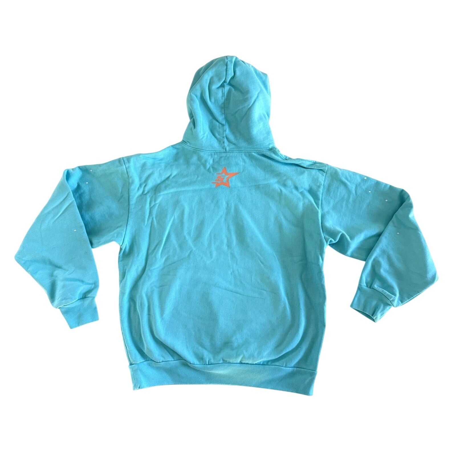 Sp5der Sp5der Spider Worldwide Punk V2 Cyan Blue Hoodie Size US L / EU 52-54 / 3 - 2 Thumbnail