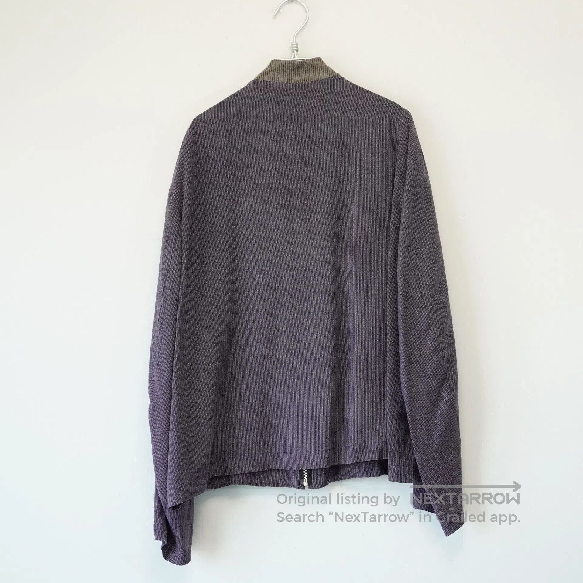 Yohji Yamamoto Yohji Yamamoto Striped Zip Jacket. Size US M / EU 48-50 / 2 - 2 Thumbnail