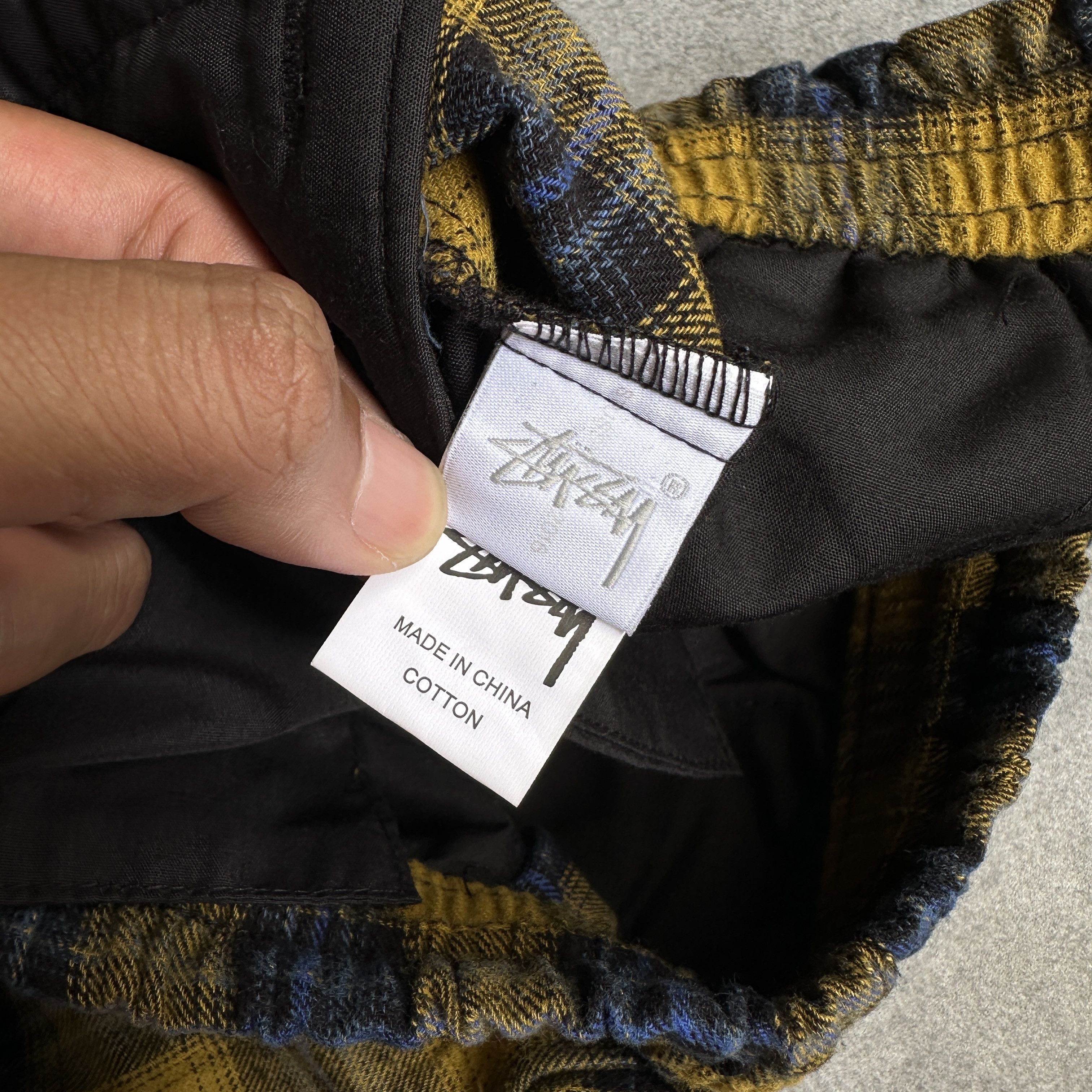Japanese Brand STUSSY PLAID BEACH SHORTS - SIZE 28 Size US 28 / EU 44 - 7 Thumbnail