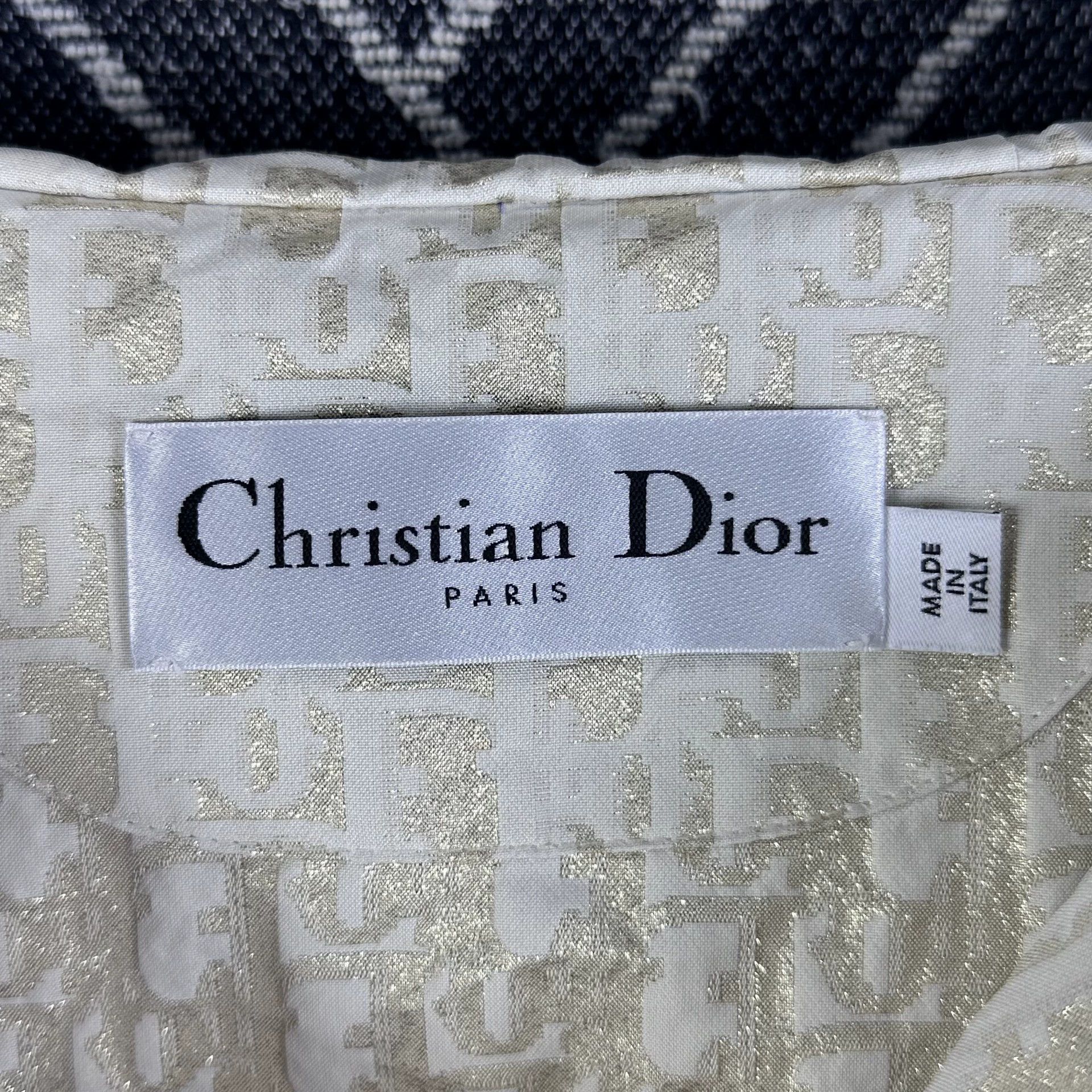Dior Dior Oblique half-zip jacket Champagne XS Size XS / US 0-2 / IT 36-38 - 7 Thumbnail