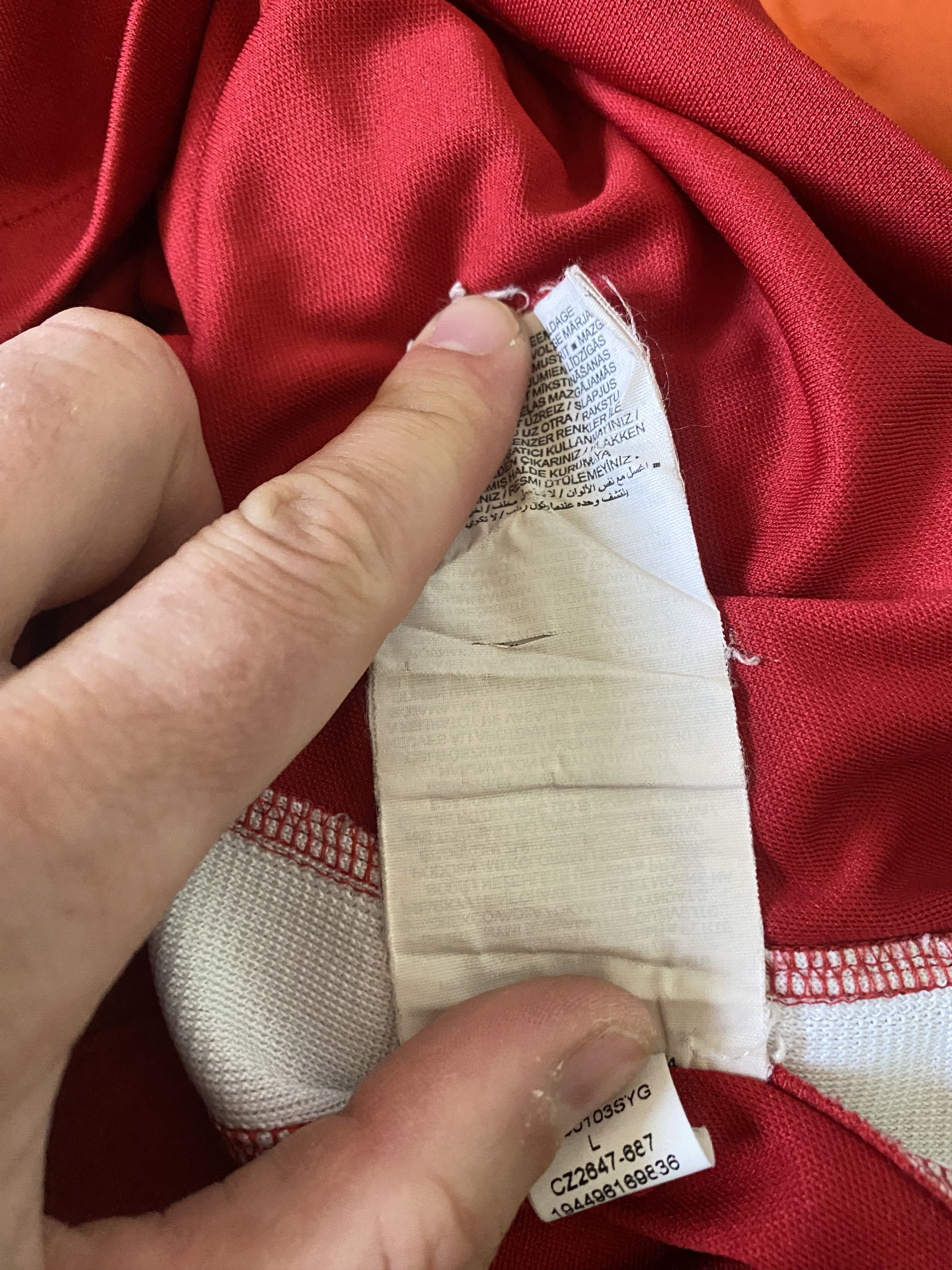 Nike LIVERPOOL F.C. 2020 - 2021 - 147 - 158 cm Nike - UNIQUE Size US XXS / EU 40 - 4 Thumbnail