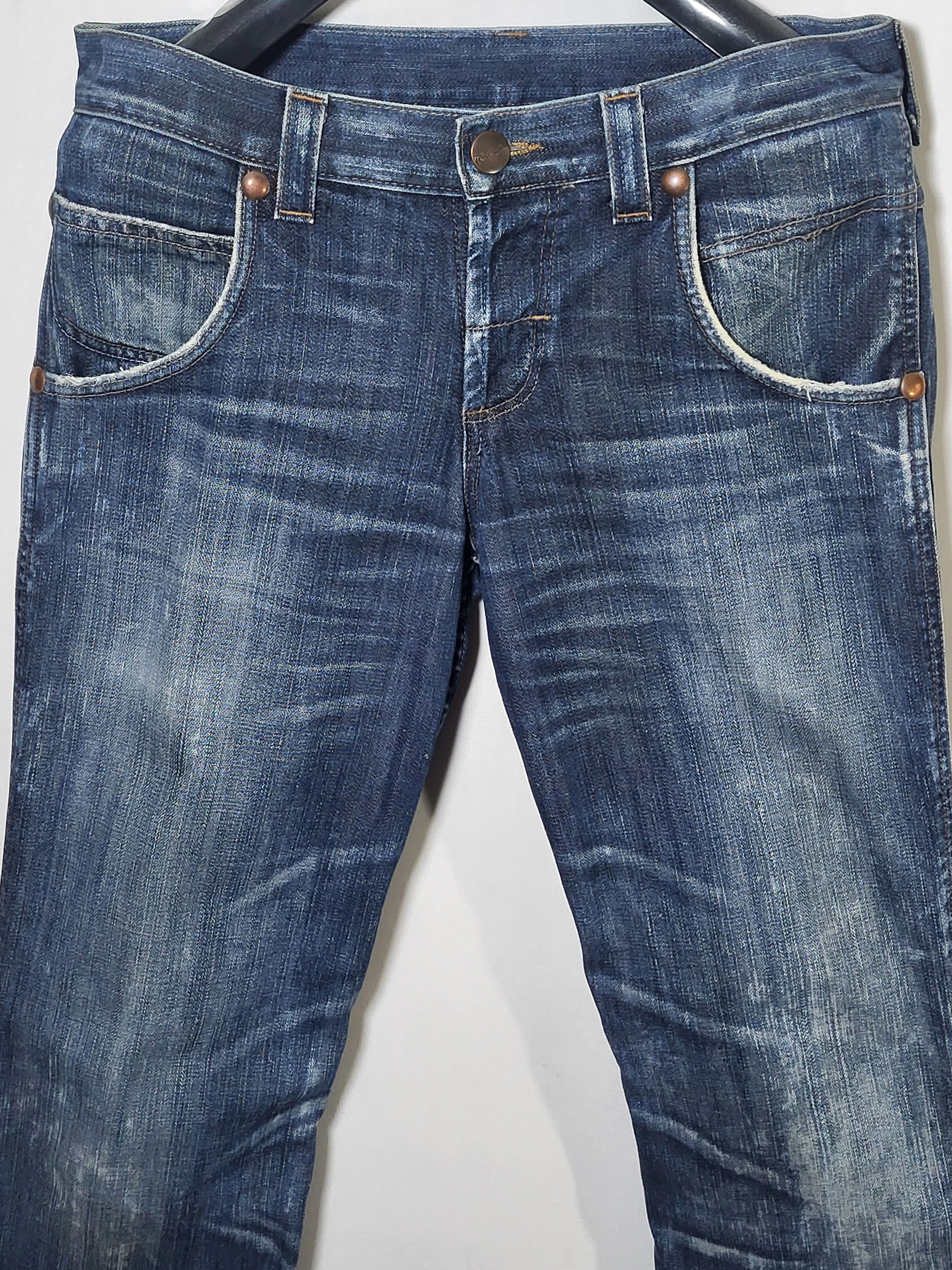 Wrangler Wrangler SHARKEY Vintage Blue Bootcut Jeans. Size US 29 - 4 Thumbnail