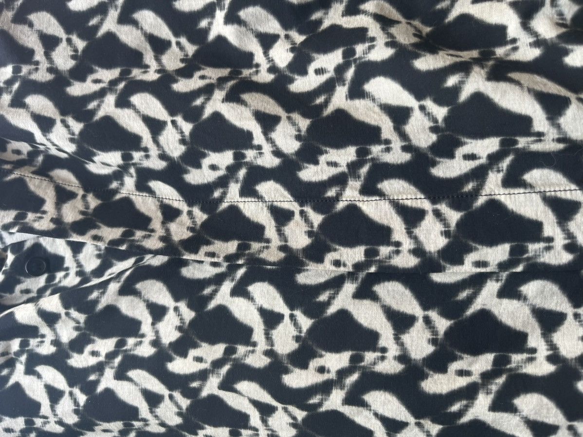 Saint Laurent Paris Abstract print shirt collar size 41 Size US M / EU 48-50 / 2 - 11 Thumbnail
