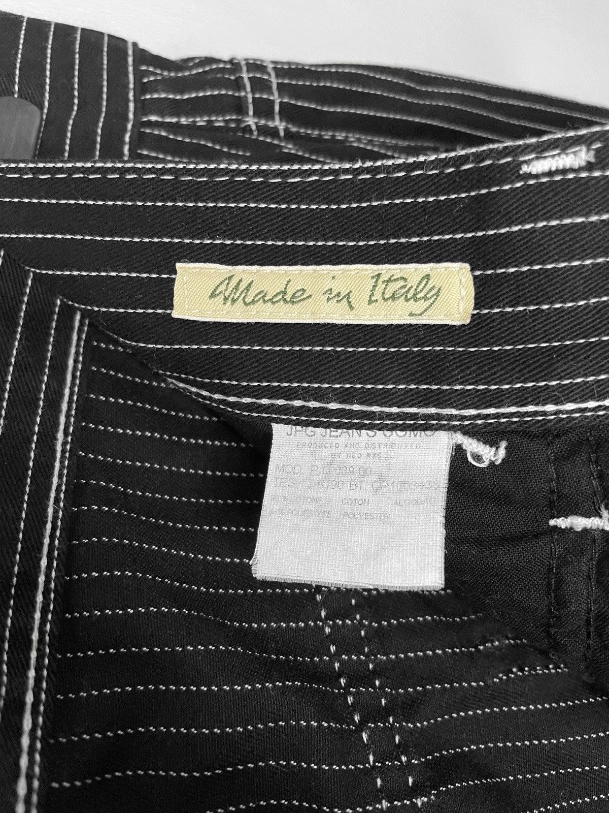 Jean Paul Gaultier × Vintage Jean Paul Gaultier JPG Vintage Striped Pants Size US 34 / EU 50 - 10 Thumbnail