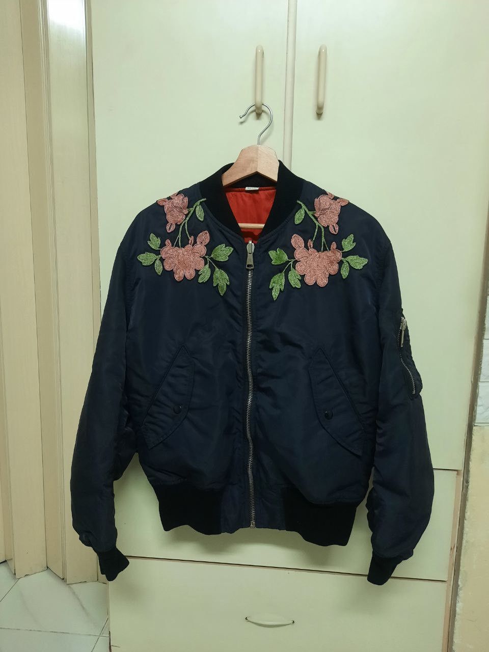Gucci Modern Future Dragon Floral Reversible Bomber Jacket Size US S / EU 44-46 / 1 - 2 Thumbnail