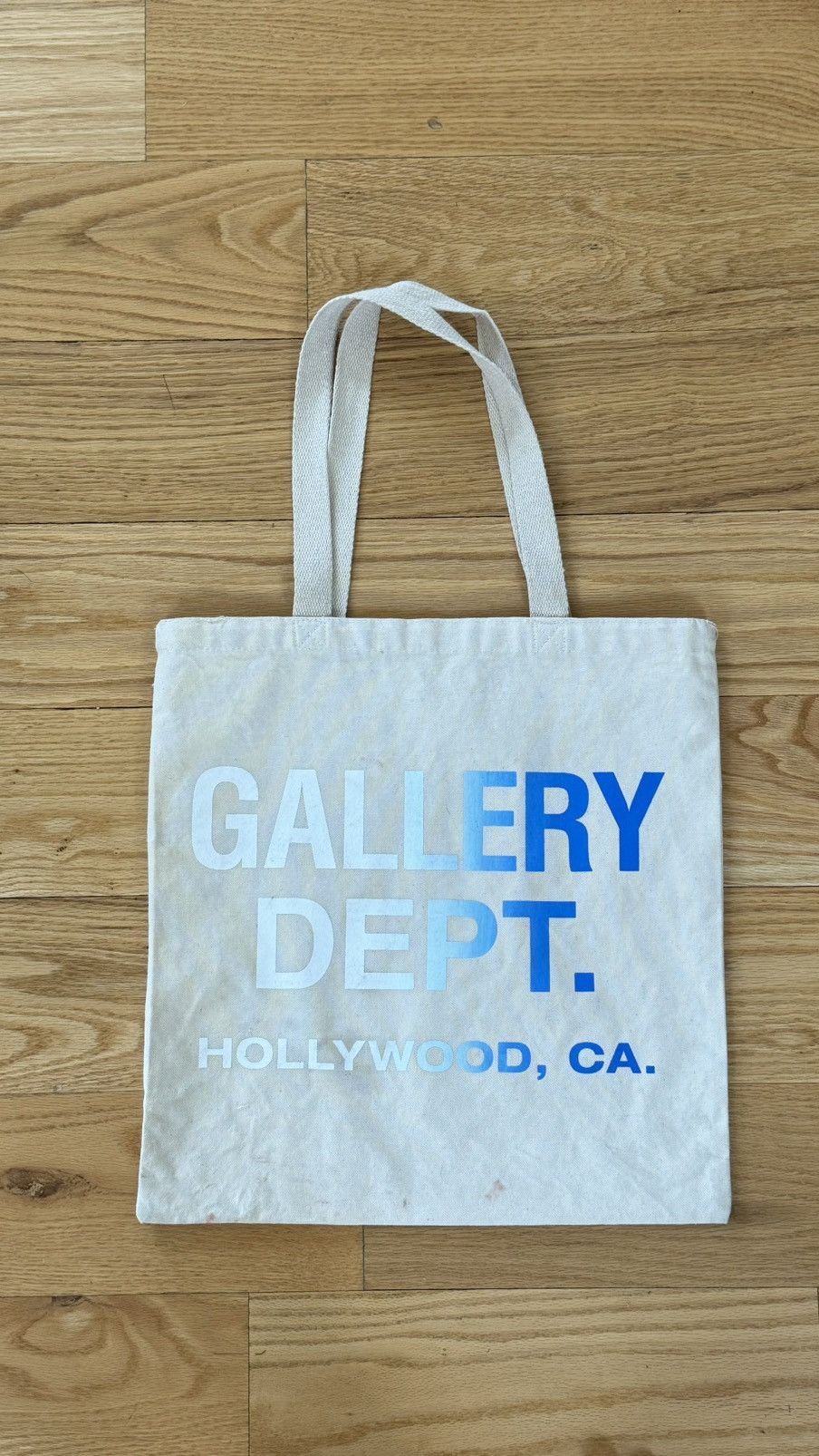 Gallery Dept. gallery dept dont be racist tote bag Size ONE SIZE - 4 Thumbnail