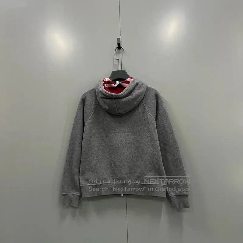Burberry Burberry Gray Cotton Jacket for Women. Size L / US 10 / IT 46 - 2 Thumbnail
