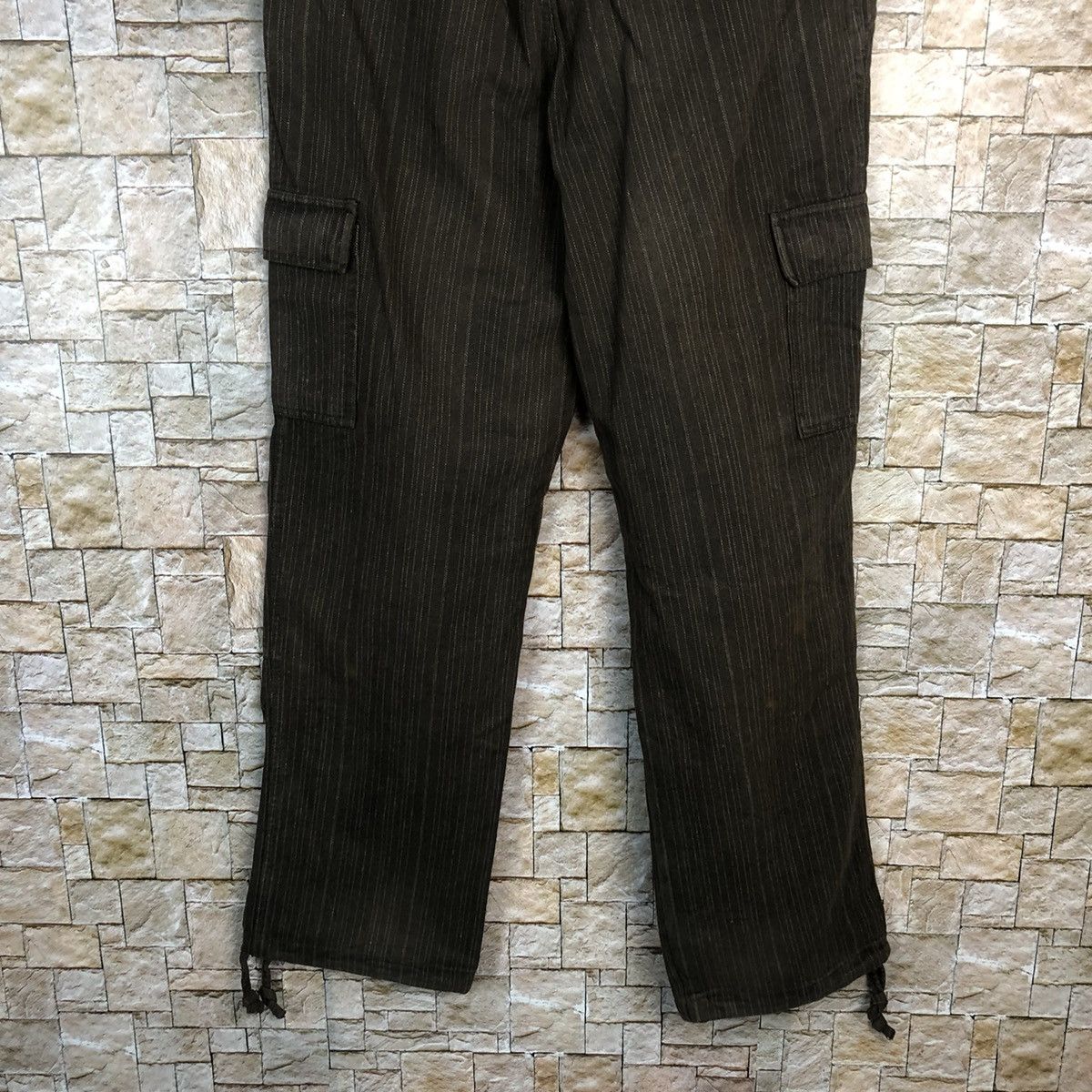 Japanese Brand DL Virgin Vagage Brown Cargo Multipocket Pants #A339 Size US 32 / EU 48 - 17 Thumbnail