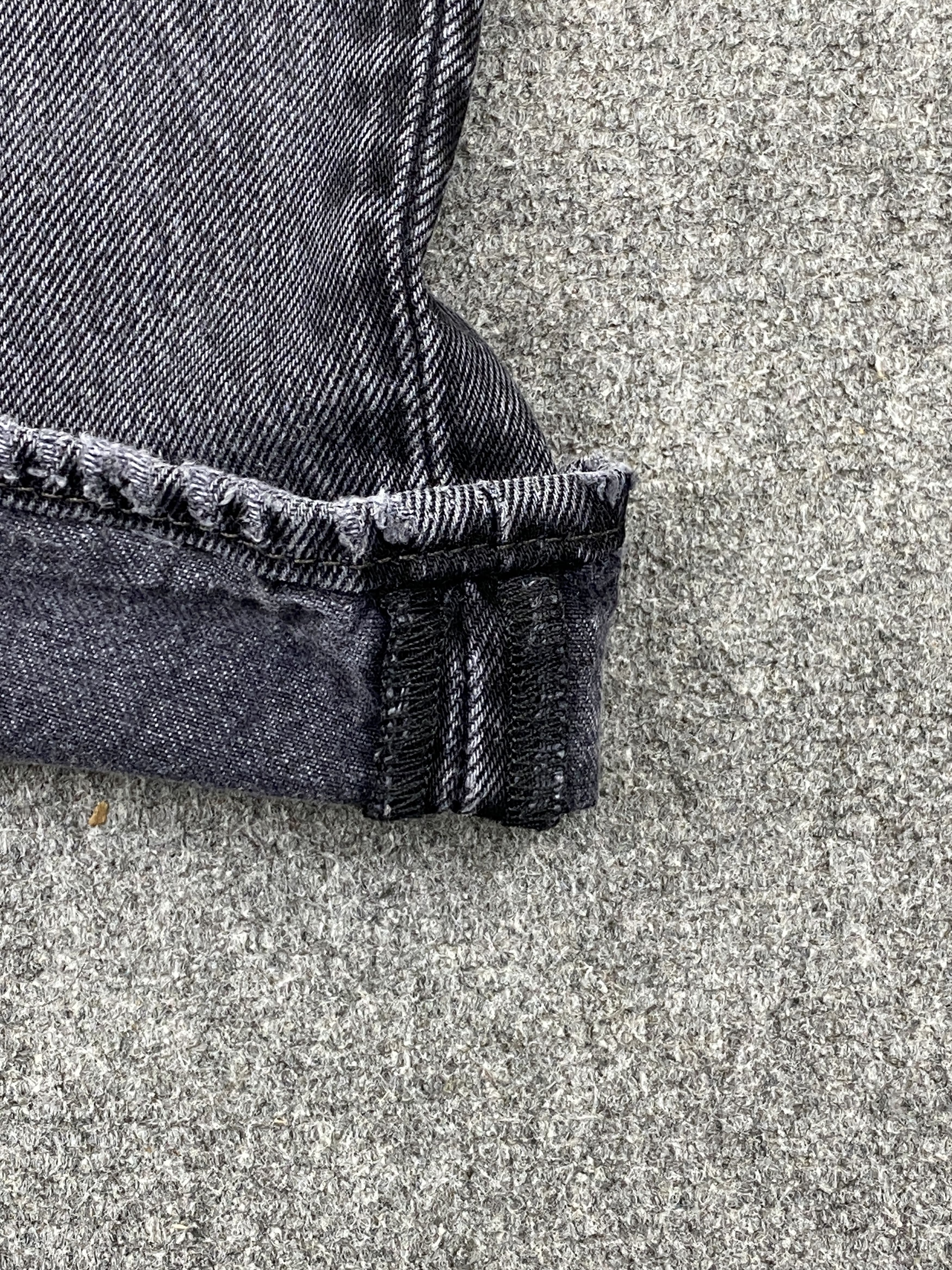 Levi's Vintage Levis 501 Distressed Faded Black Jeans DP2733 Size US 31 - 12 Thumbnail