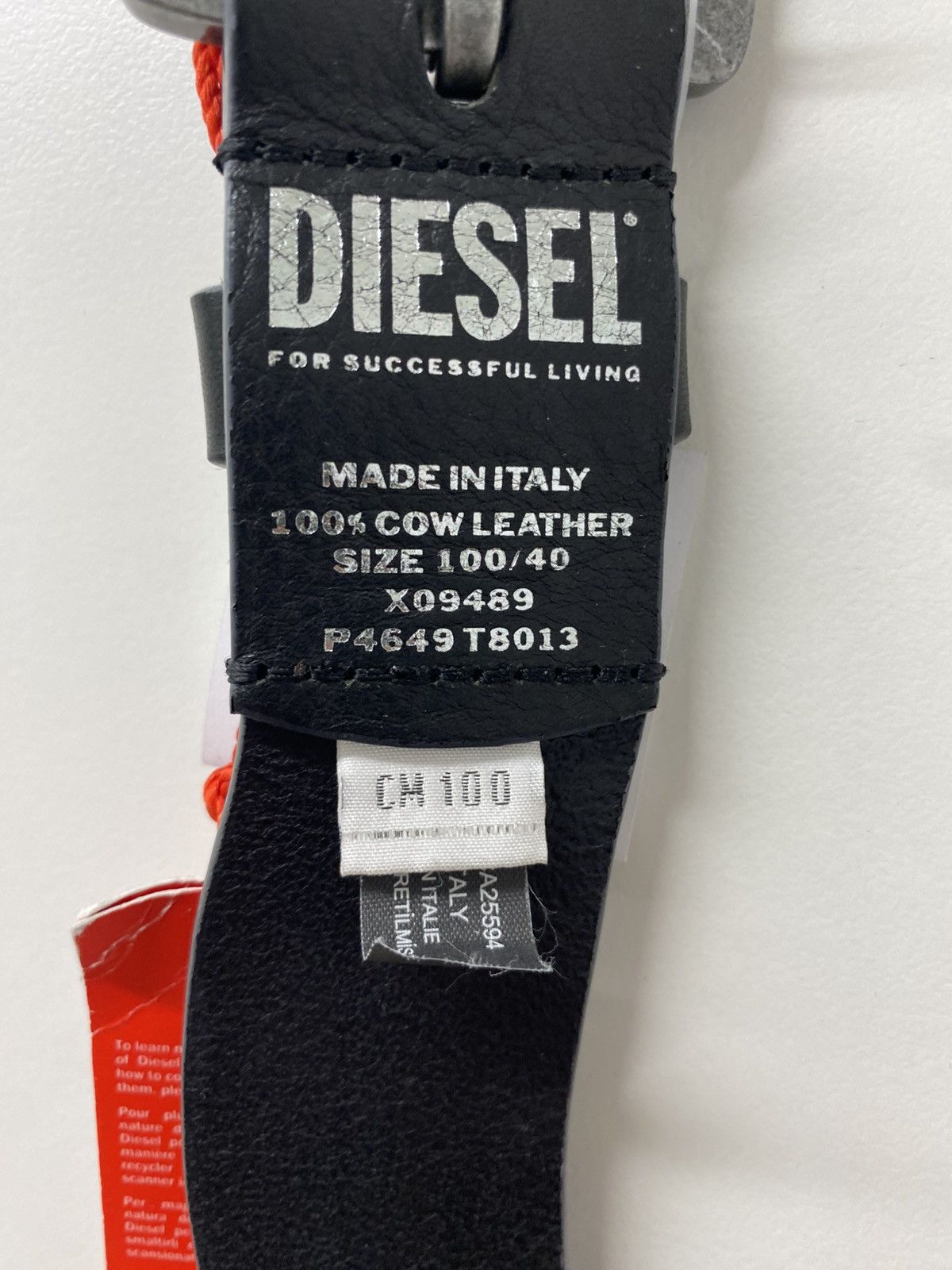 Diesel Diesel B-Metal Alligator Belt – Rare Runway Piece (SS23) Size 40 - 5 Thumbnail