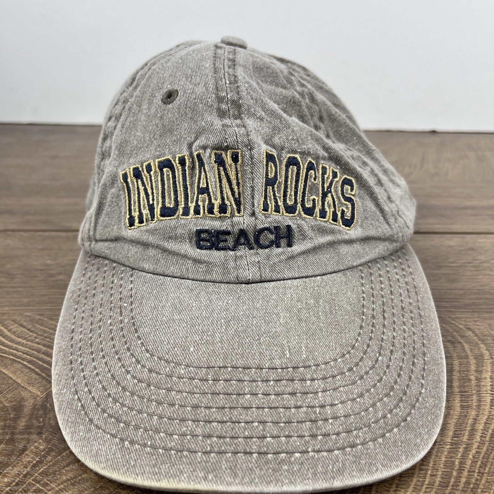 Other Indian Rocks Beach Hat Indian Rocks Gray Hat Adjustable Adul Size ONE SIZE - 5 Thumbnail