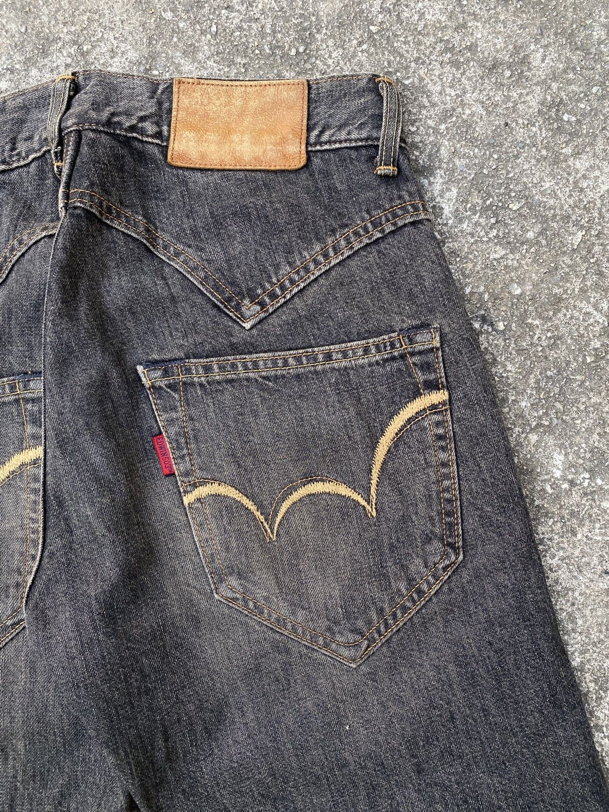 Edwin × Le Grande Bleu (L.G.B.) × Tornado Mart Edwin Japan 503 SS Flare Denim Size US 31 - 11 Thumbnail