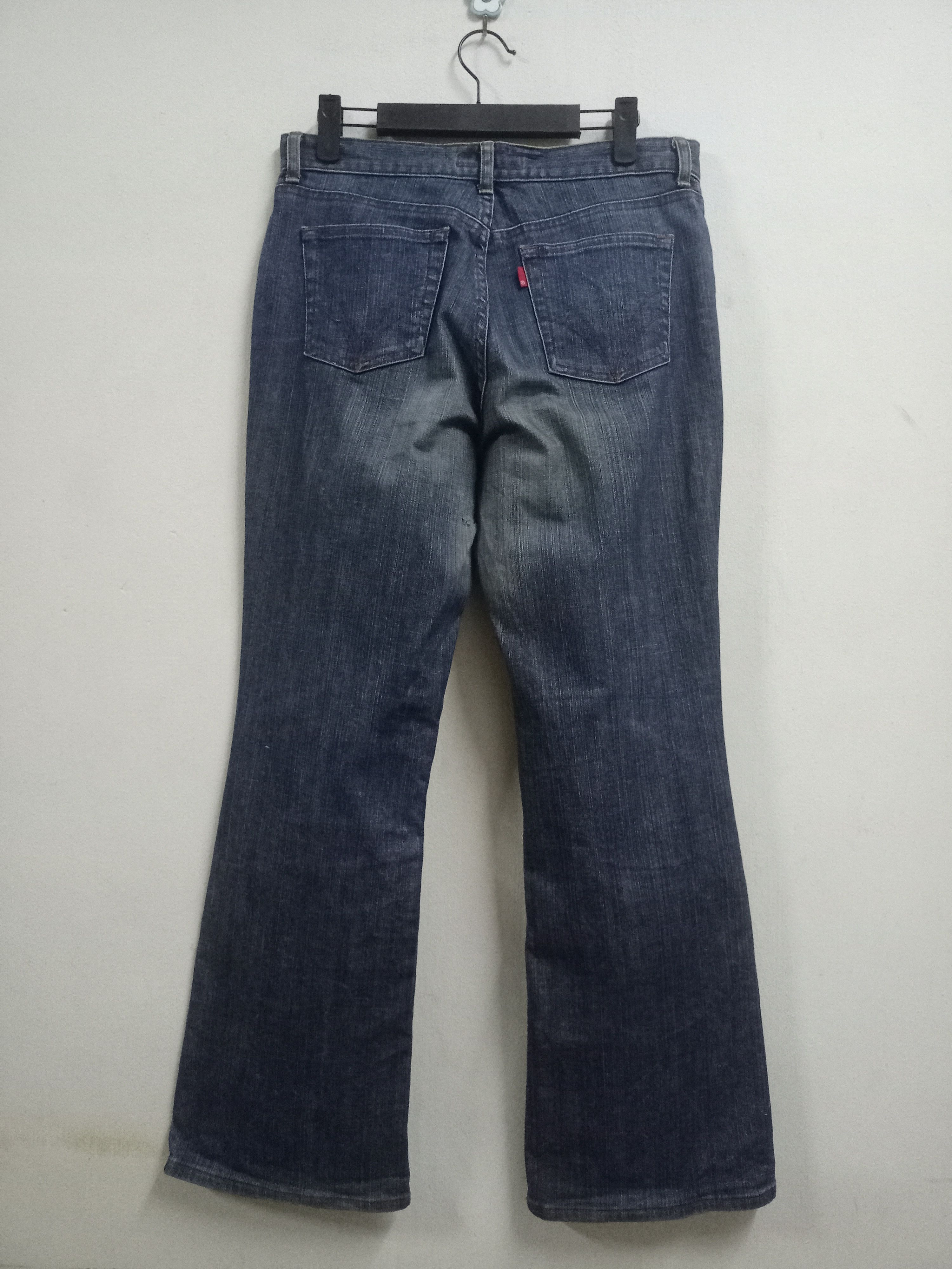 Japanese Brand Vintage Japanese Brand Distressed Flare Jeans 31x28 Size US 31 - 2 Thumbnail