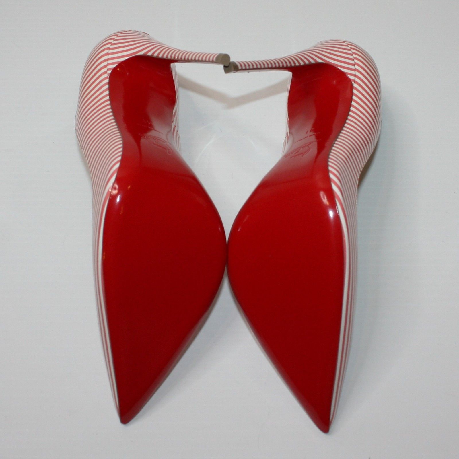 Christian Louboutin So Kate 120 Striped Smoothie Pump Shoes in EU 41 / US 11 NEW Size US 11 / IT 41 - 6 Thumbnail