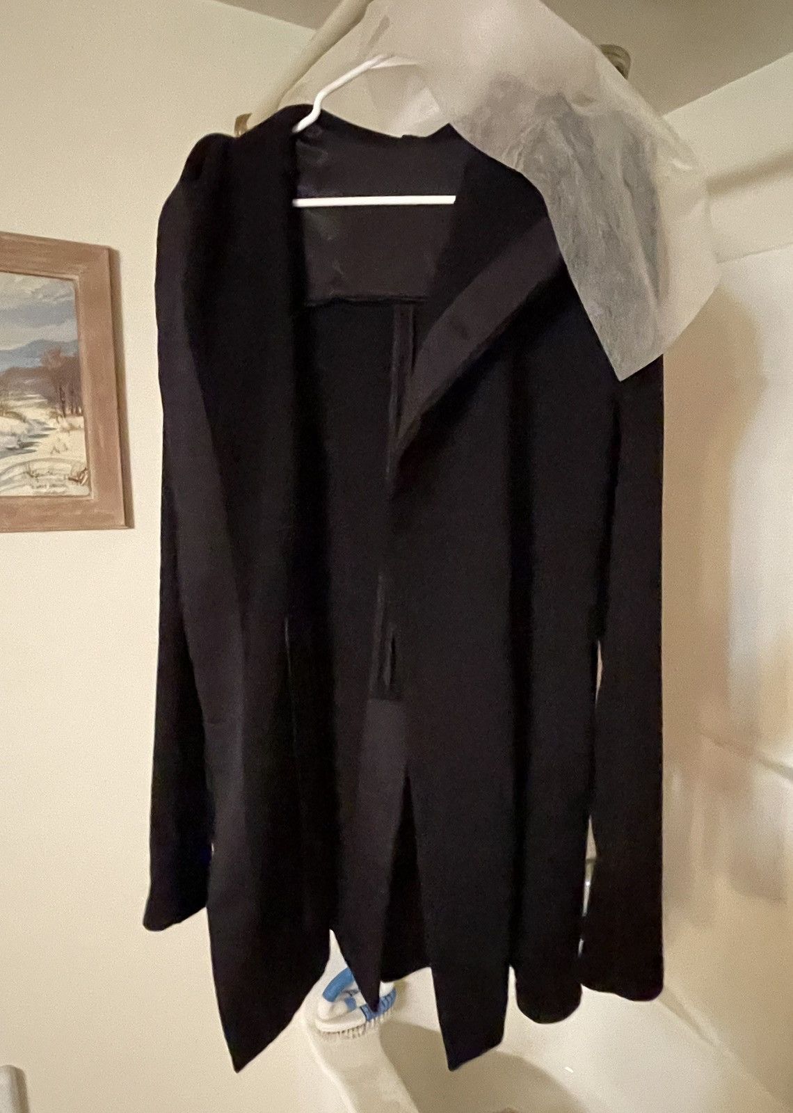 Rick Owens Rick Owens Drkshdw Coat Jacket Hooded Black Size US M / EU 48-50 / 2 - 18 Thumbnail
