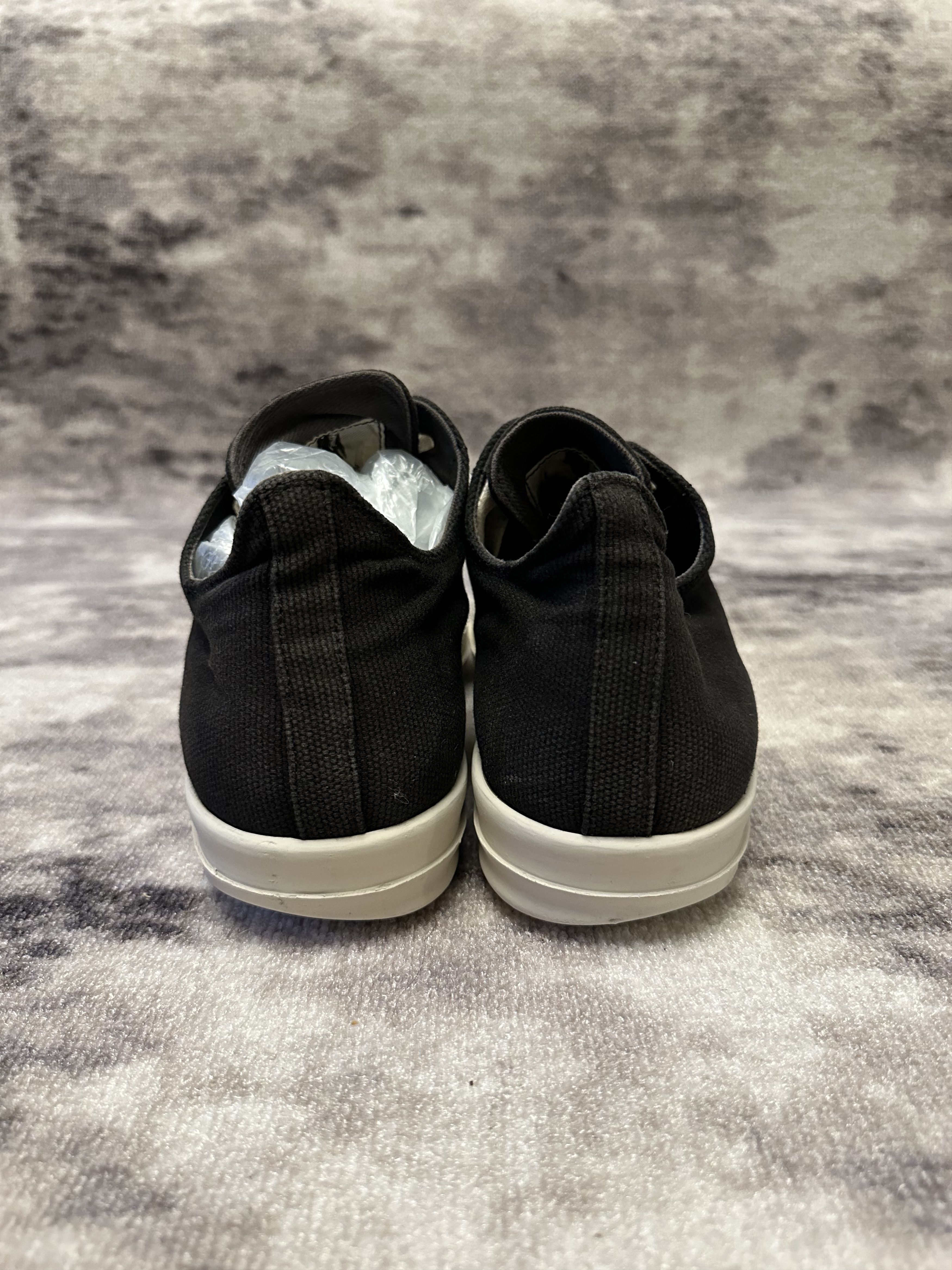 Rick Owens Rick Owens Ramones Low Black Size US 9 / EU 42 - 4 Thumbnail