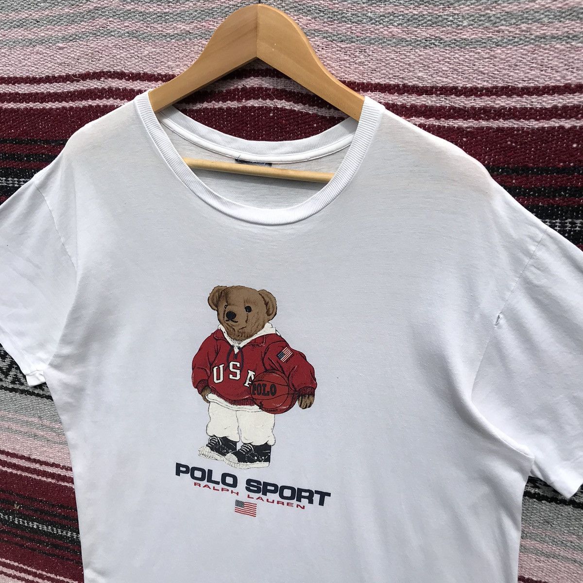 Vintage Vintage 90s Polo Bear By Ralph Lauren Shirt Polo Bear Size US L / EU 52-54 / 3 - 6 Thumbnail