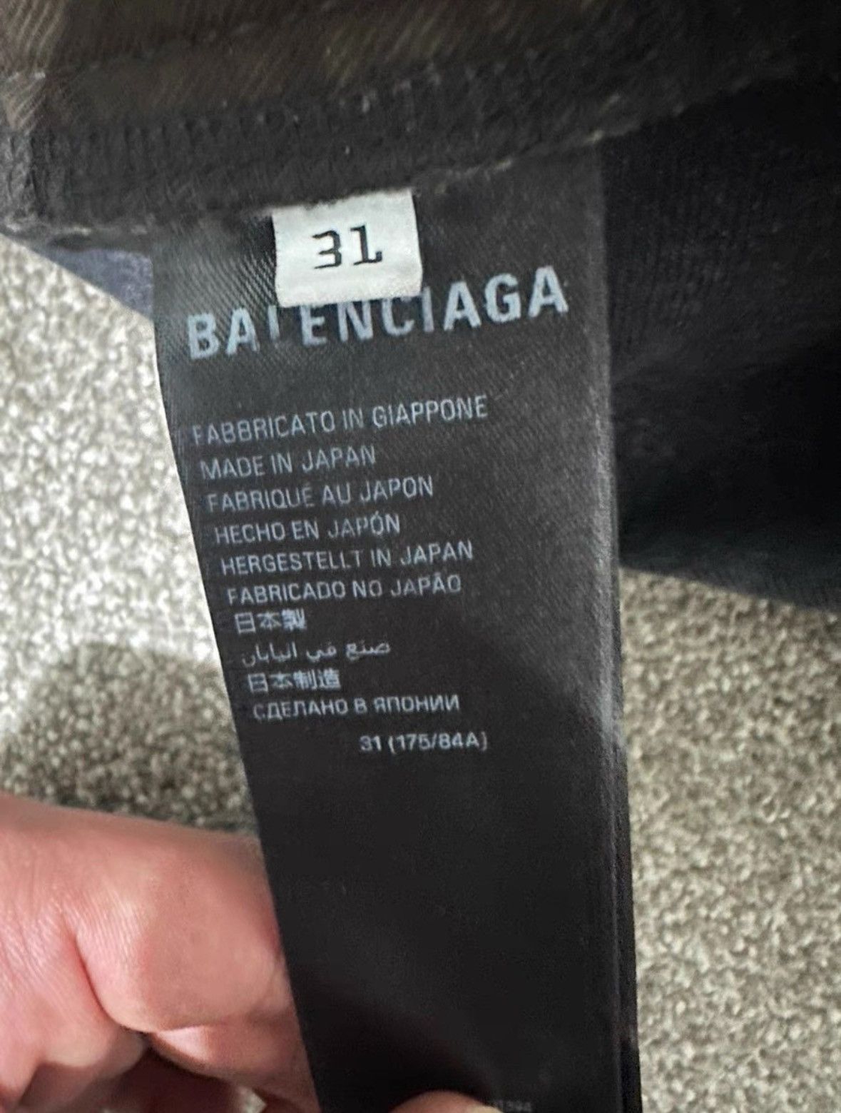 Balenciaga Balenciaga Garde Robe Jeans Size US 31 - 5 Thumbnail