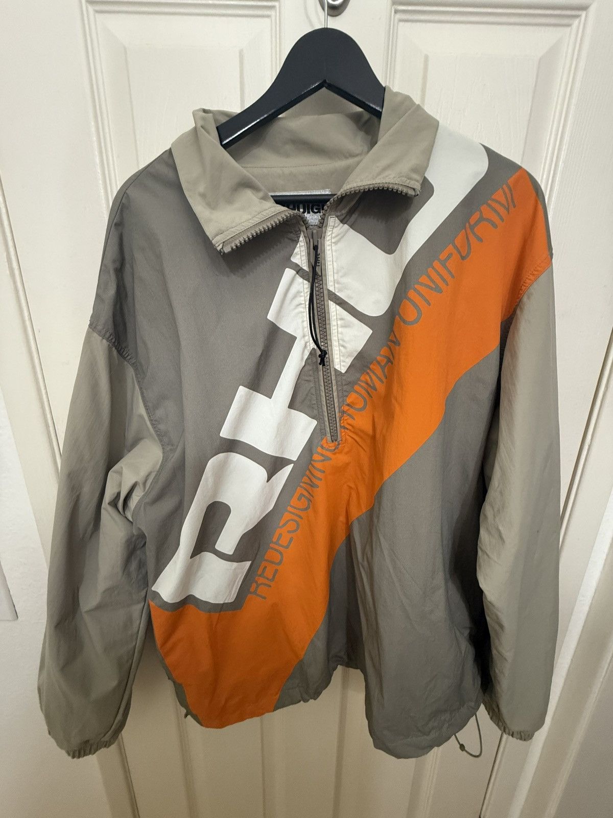Rhude × Zara Rhude X Zara Rhuigi Y2K Rare Hype 1/4 Zip Anorak Jacket Size US XL / EU 56 / 4 - 3 Thumbnail
