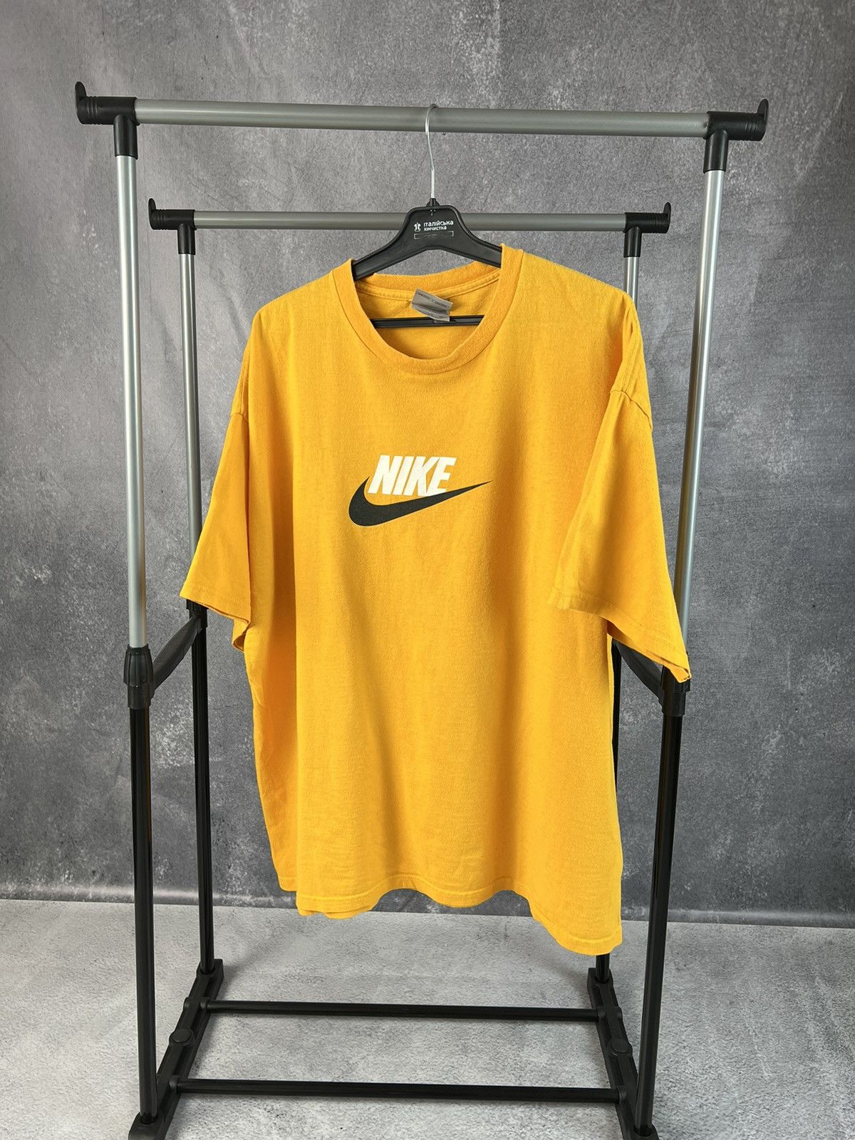 Nike × Vintage Vintage Nike big swoosh logo Y2K hype T-shirt Size US XXL / EU 58 / 5 - 1 Thumbnail