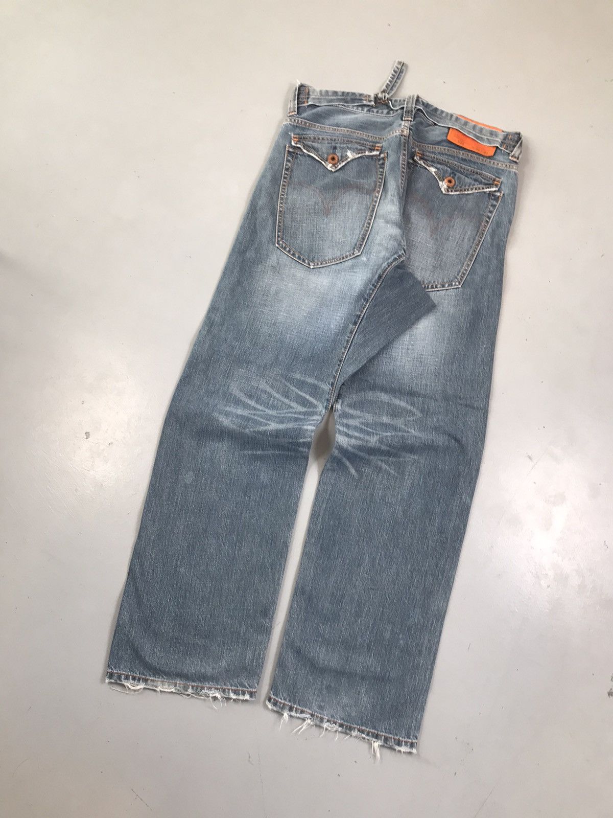 Levi's Vintage Levi’s buckle belt denim Size US 35 - 1 Thumbnail