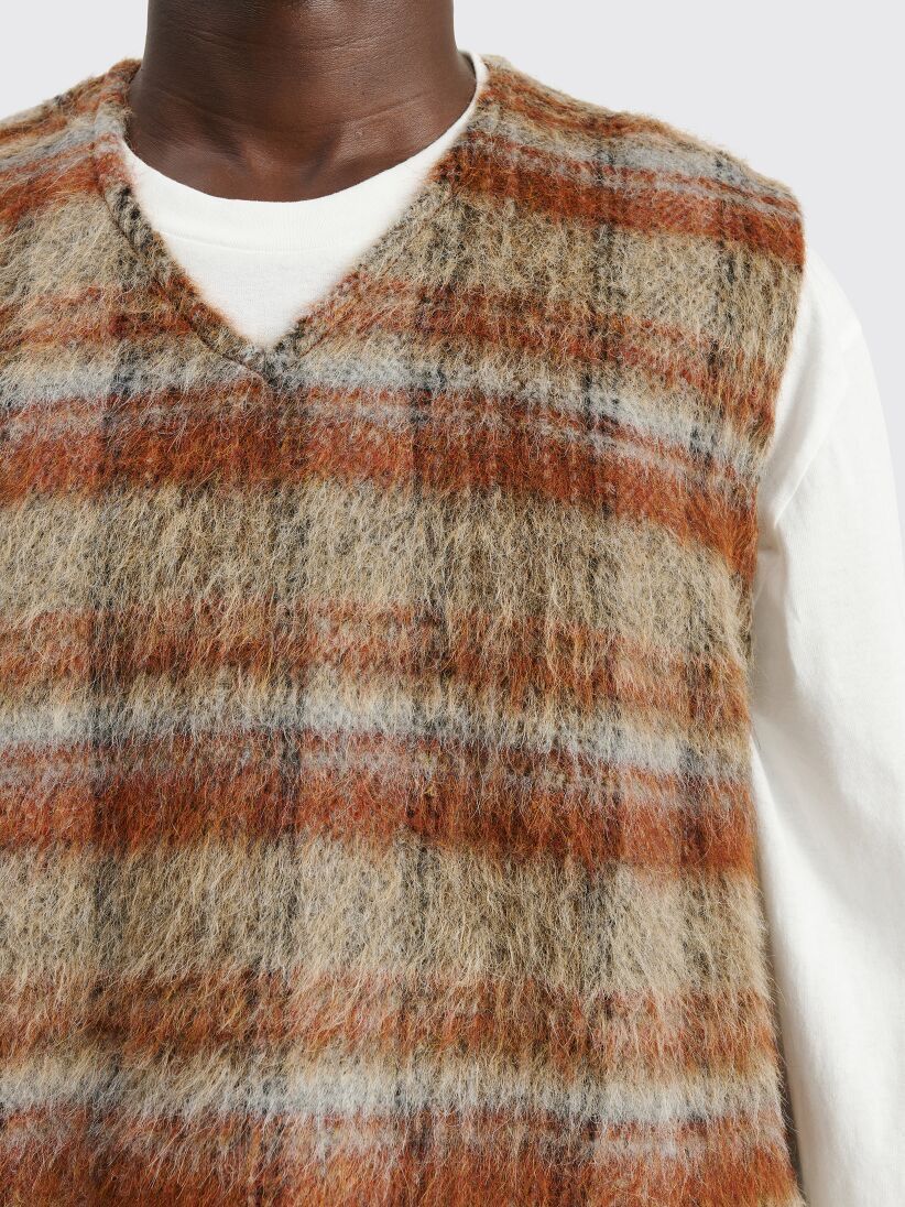 Our Legacy OUR LEGACY DOUBLE LOCK VEST, Ament Check Mohair, | Grailed