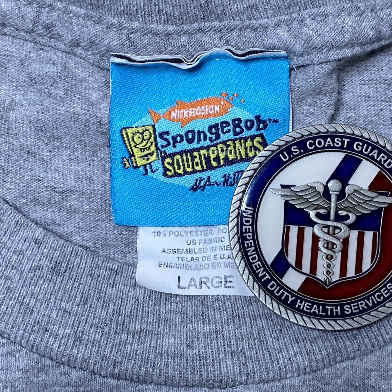 Other Vintage Spongebob Gray Cartoon Promo Tee Size Large Size US L / EU 52-54 / 3 - 3 Thumbnail