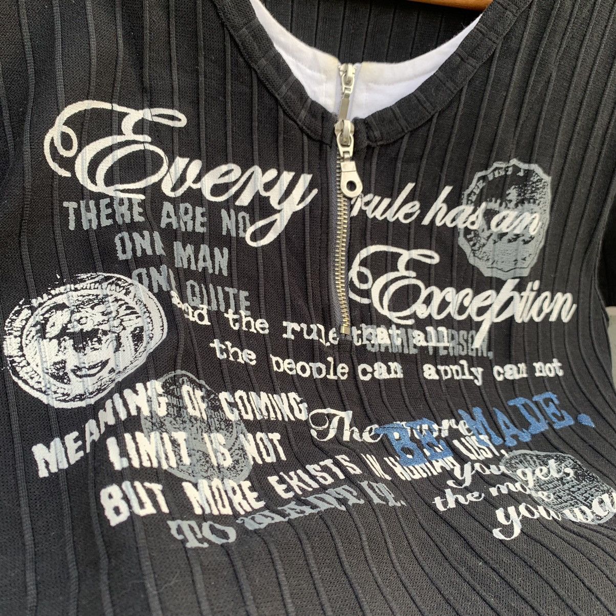 If Six Was Nine × Japanese Brand × Le Grande Bleu (L.G.B.) The Bay's Garden poem tee shirt japanese Harajuku Size US L / EU 52-54 / 3 - 10 Thumbnail