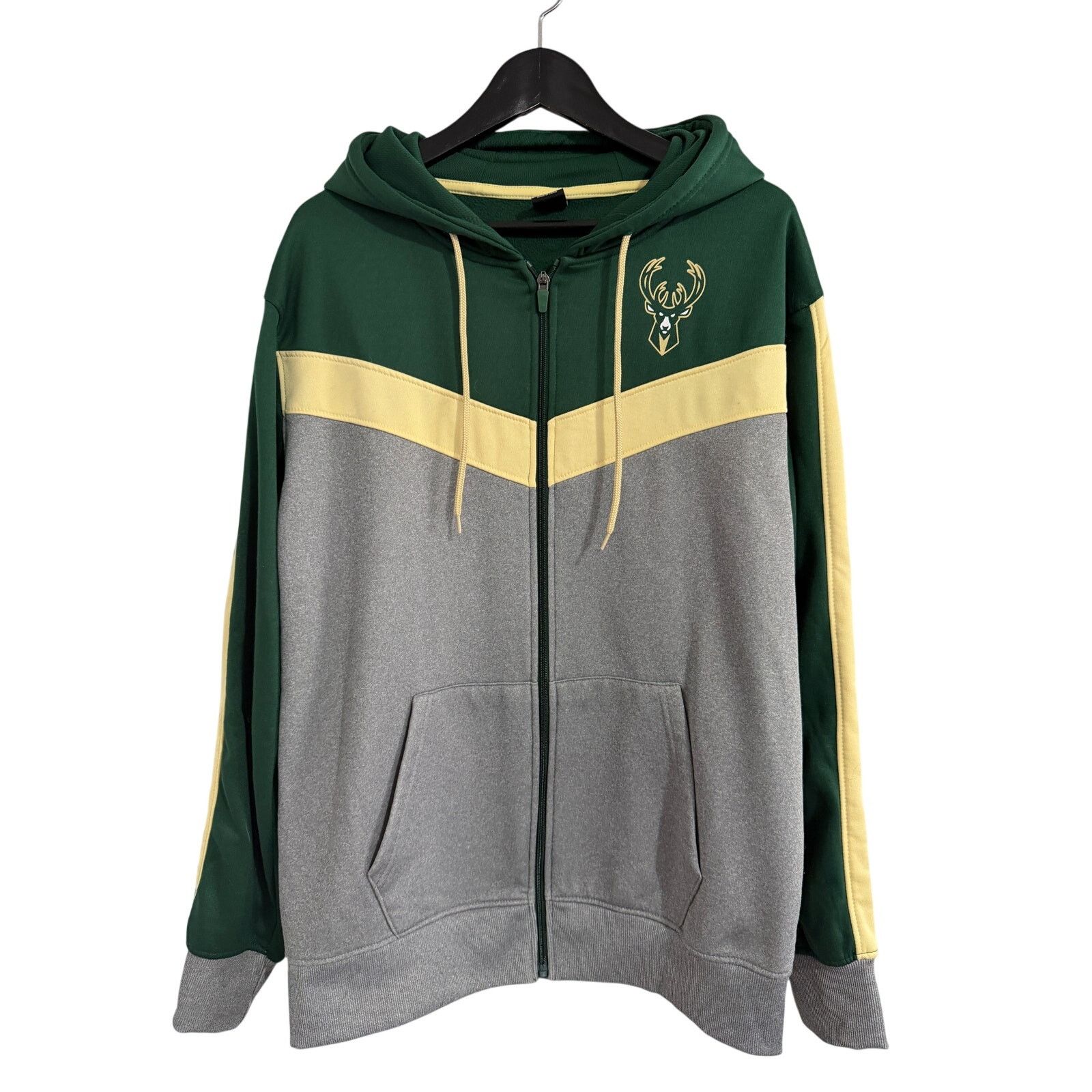 NBA Milwaukee Bucks Full-Zip Hoodie Sweatshirt Size Large Size US L / EU 52-54 / 3 - 1 Thumbnail