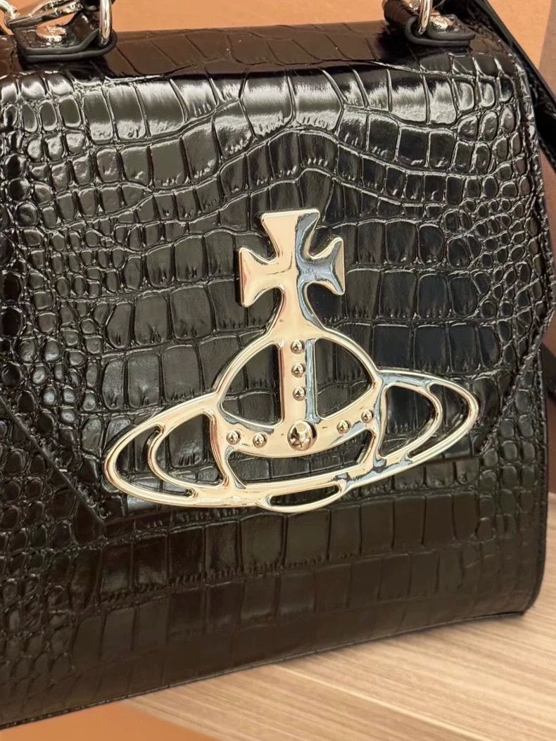 Vivienne Westwood Vivienne Westwood size os Crossbody bag with crocodile skin Size ONE SIZE - 1 Thumbnail