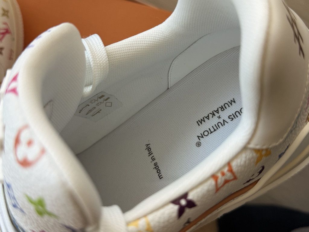 Louis Vuitton × Takashi Murakami Louis Vuitton Takashi Murakami White Monogram Trainer LV10 Size US 9 / EU 42 - 10 Thumbnail