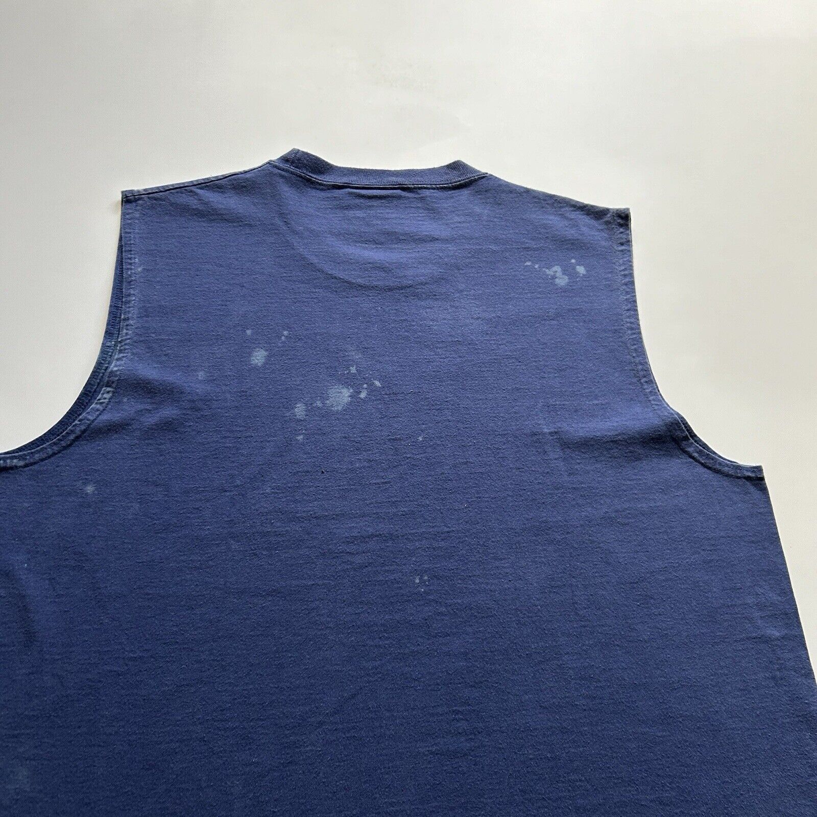 Nike × Vintage Vintage Y2K Nike Center Swoosh Sleeveless Shirt Large Faded Size US L / EU 52-54 / 3 - 4 Thumbnail
