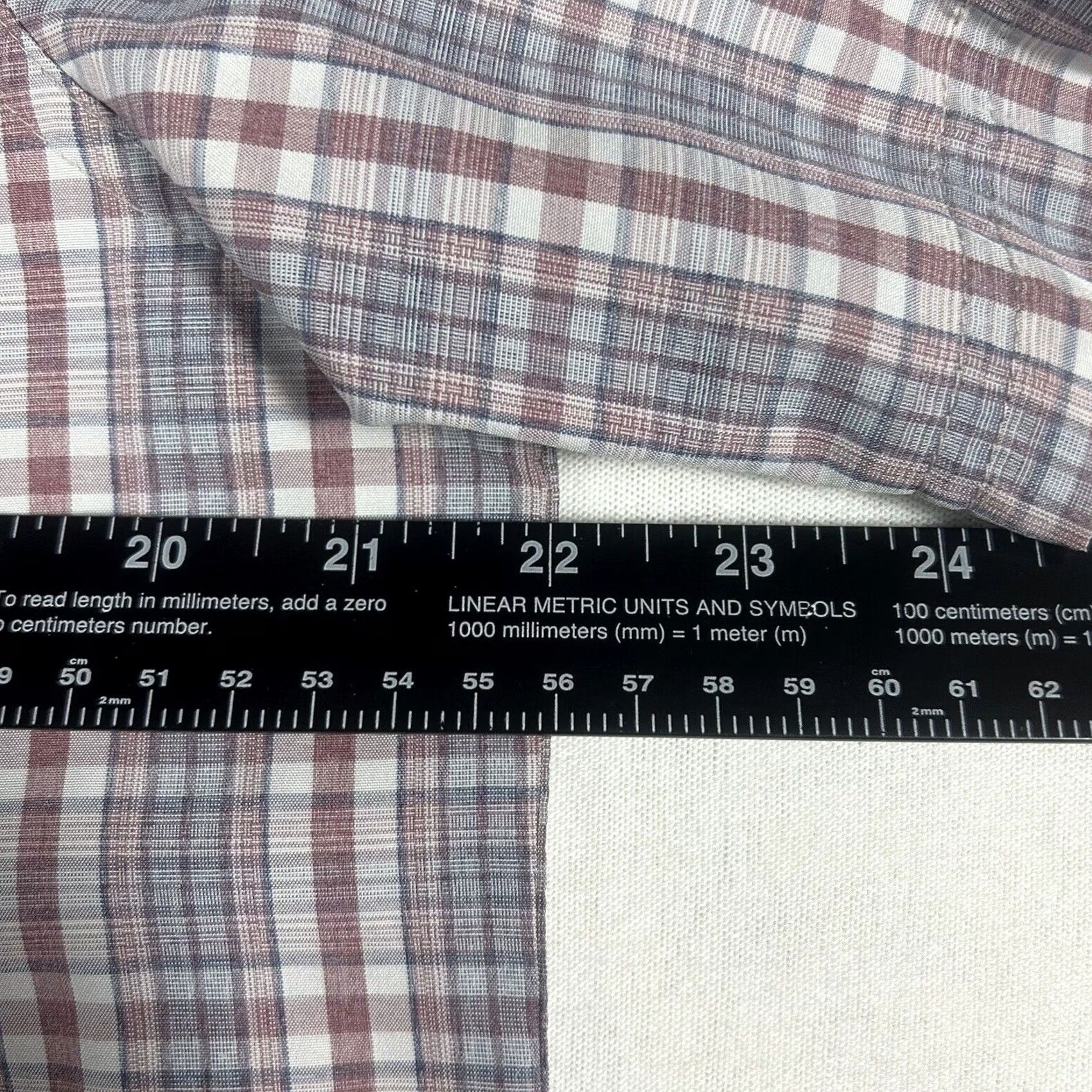 Wrangler Wrangler ATG Utility Shirt Red Short Sleeve Button-Up Nylon Polyester Outdoor Mens M Size US M / EU 48-50 / 2 - 4 Thumbnail