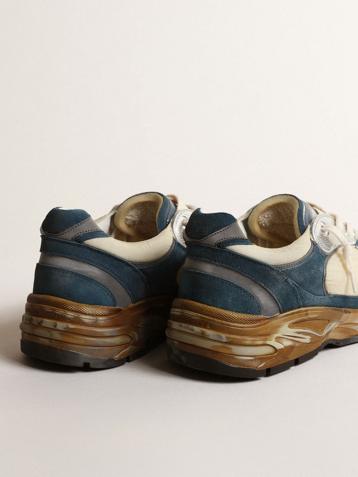 Golden Goose o1w1db10425 Dad-Star Suede Low-Top Sneakers in Multicolor Size US 9 / EU 42 - 4 Thumbnail