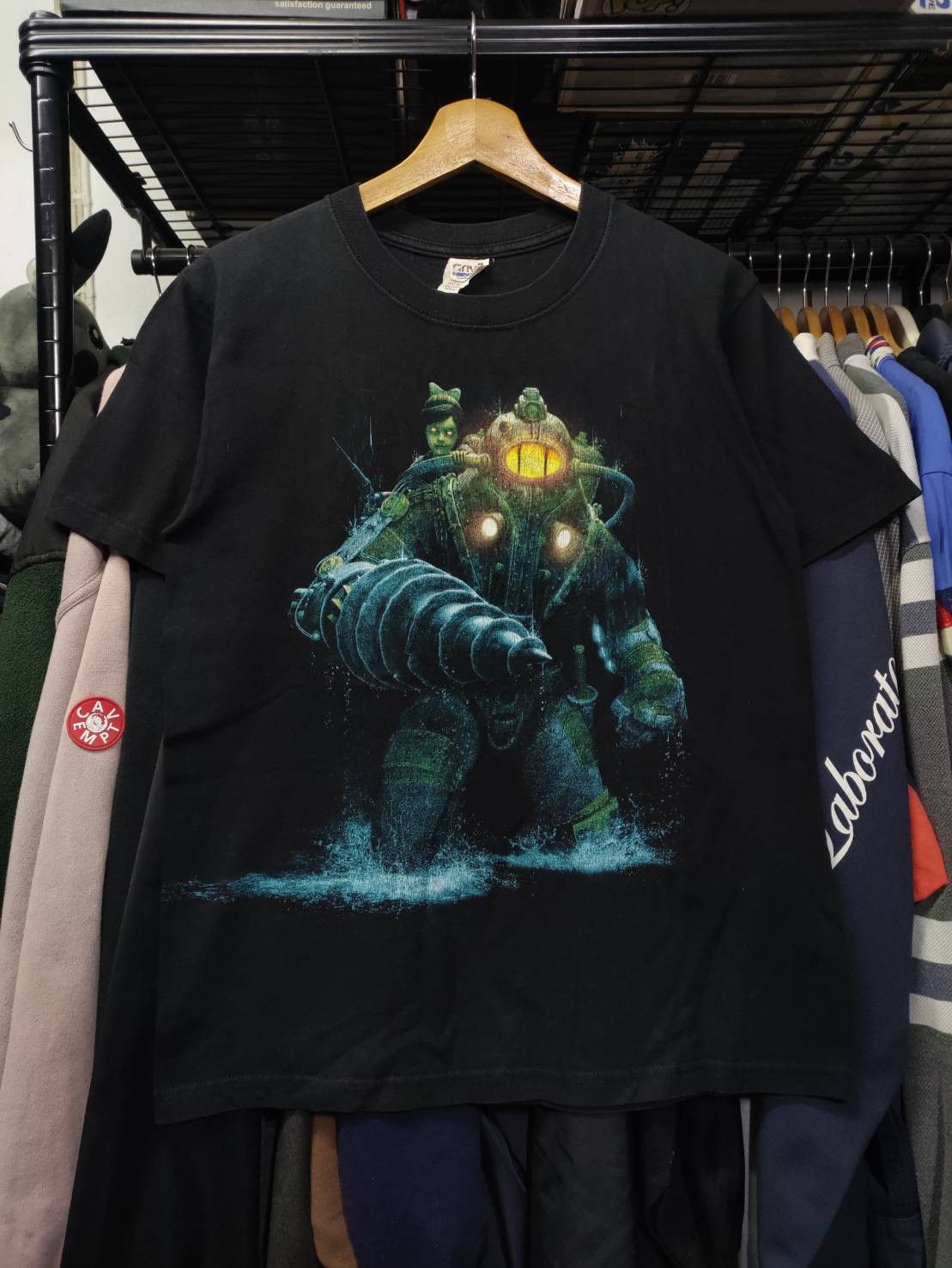 Playstation Vtg 00's Bioshock 2 " Subject Delta " Big Daddy Game Promo Size US S / EU 44-46 / 1 - 3 Thumbnail