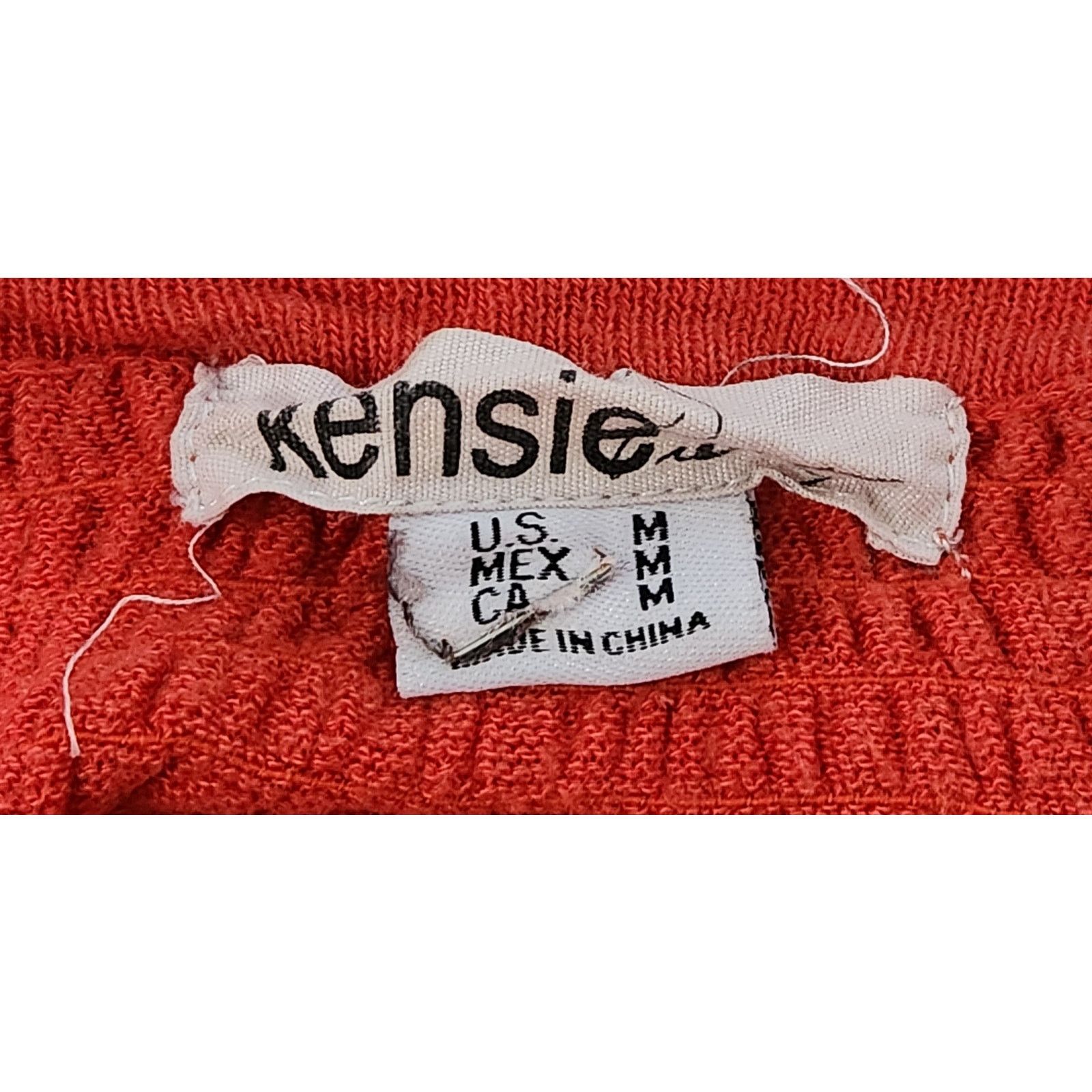 Other Kensie Orange 3D Rosettes Cropped Button Cardigan Sweater M Size M / US 6-8 / IT 42-44 - 4 Thumbnail