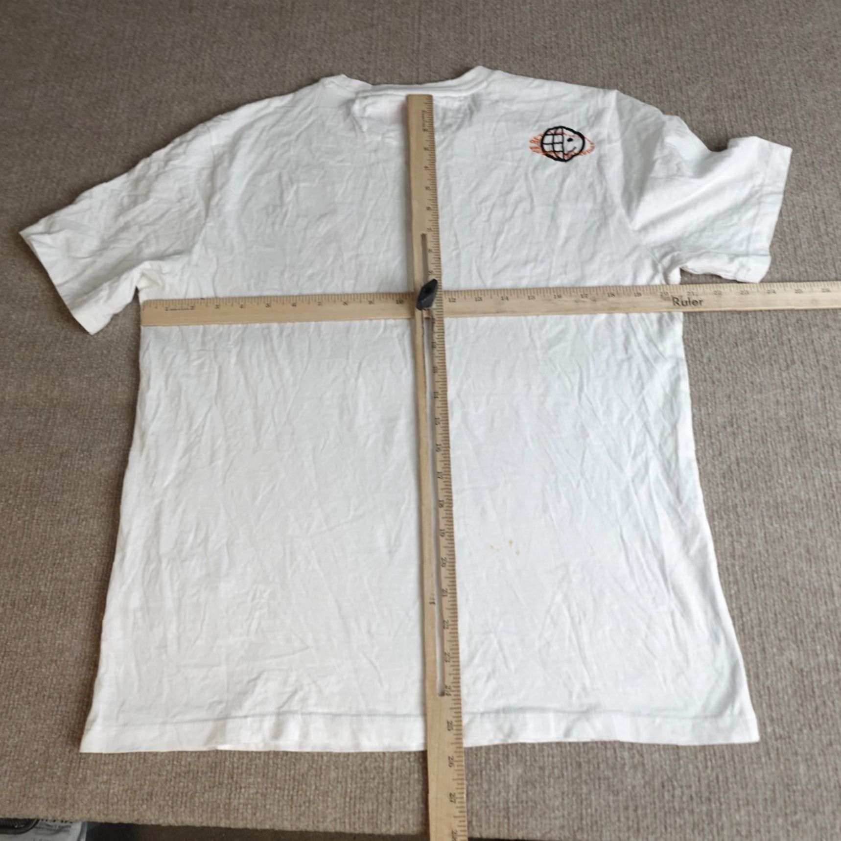 Hugo Boss VINTAGE Hugo Boss Shirt Small White Double Sided Diammer Made in Peru Size US S / EU 44-46 / 1 - 7 Thumbnail