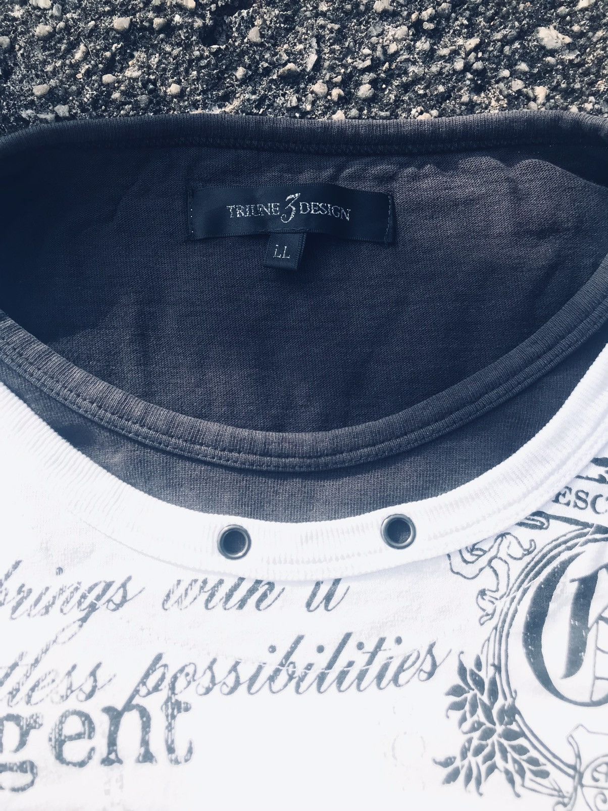 Japanese Brand Y2K japanese brand cross poem tee Size L / US 10 / IT 46 - 6 Thumbnail